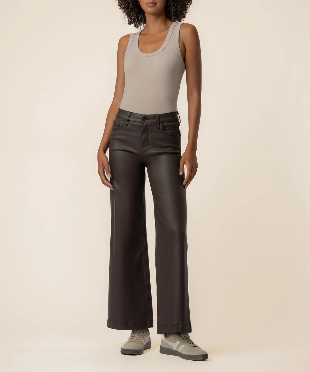 KUT Meg Wide Leg- Chocolate Coated
