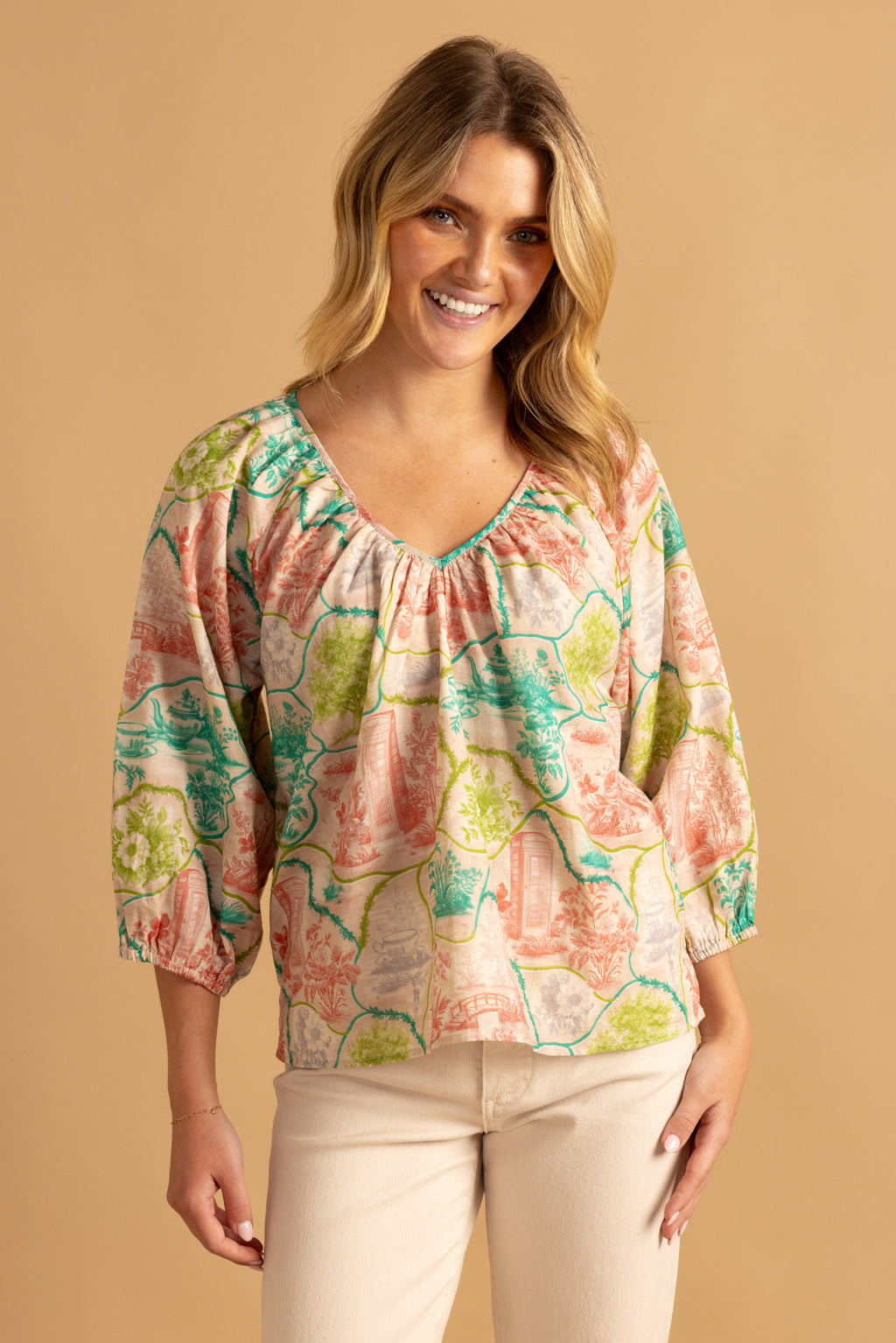 Double AA Beatrice Top Tea Party