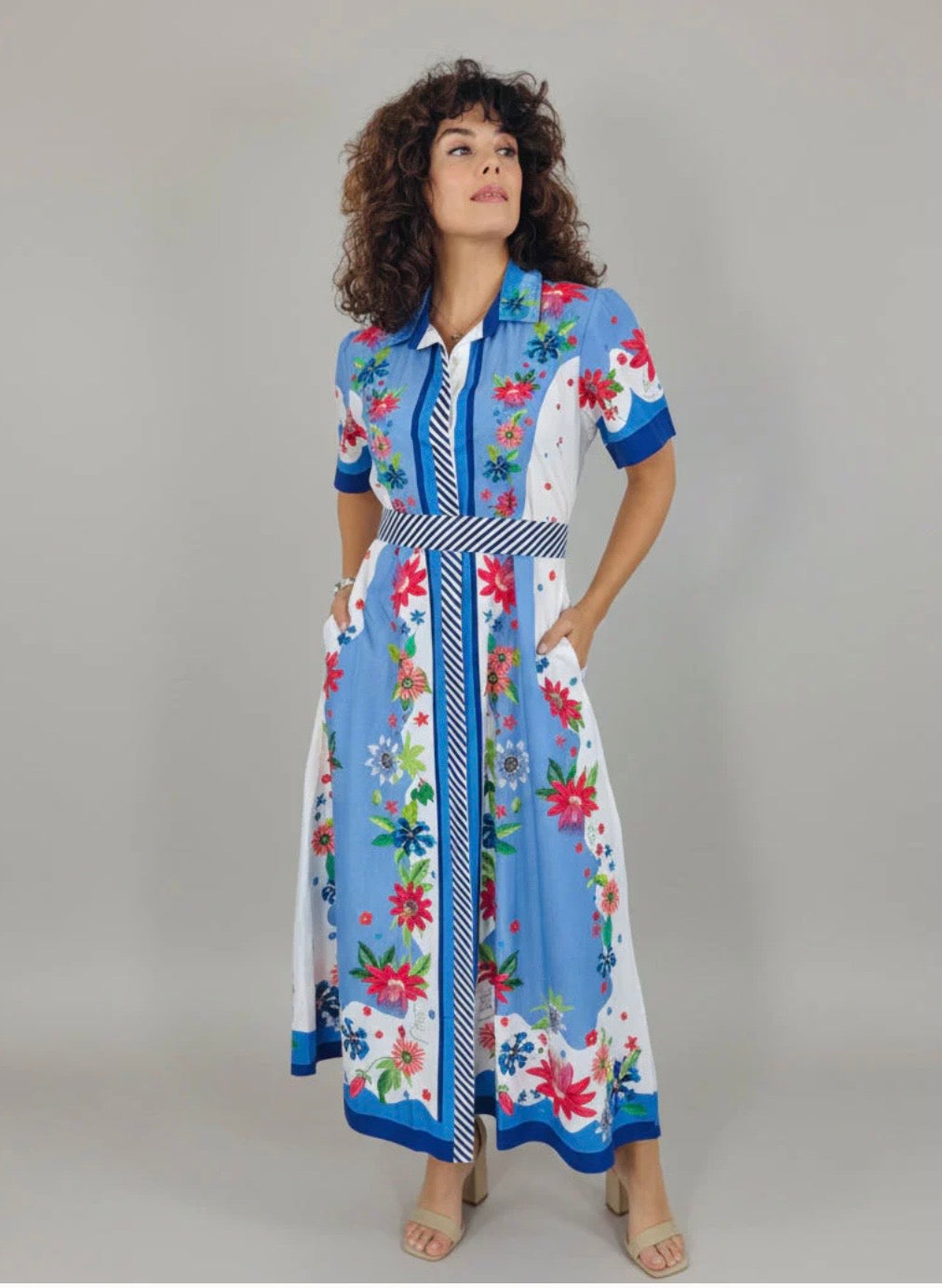 Isla Payal Chelsea Midi- Passionflower