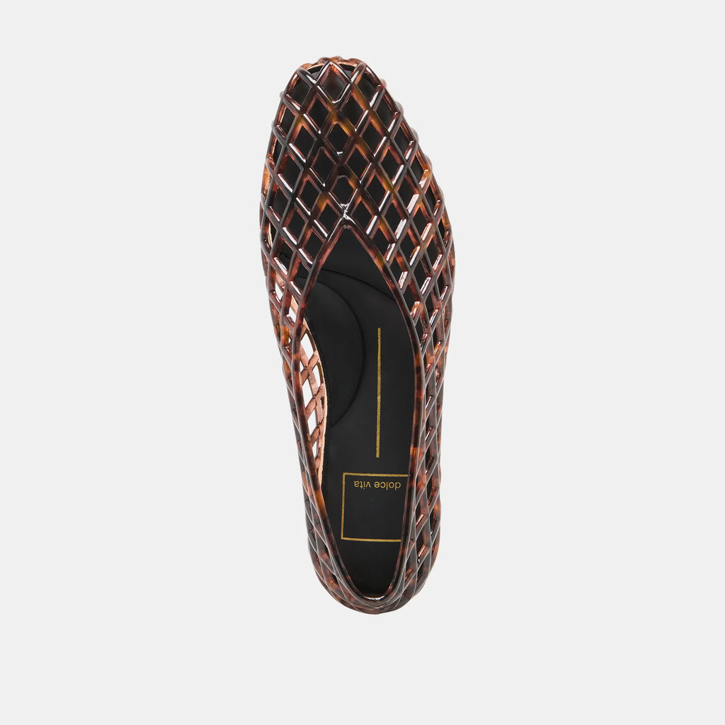 Dolce Vita Jam Tortoise Jelly Flats
