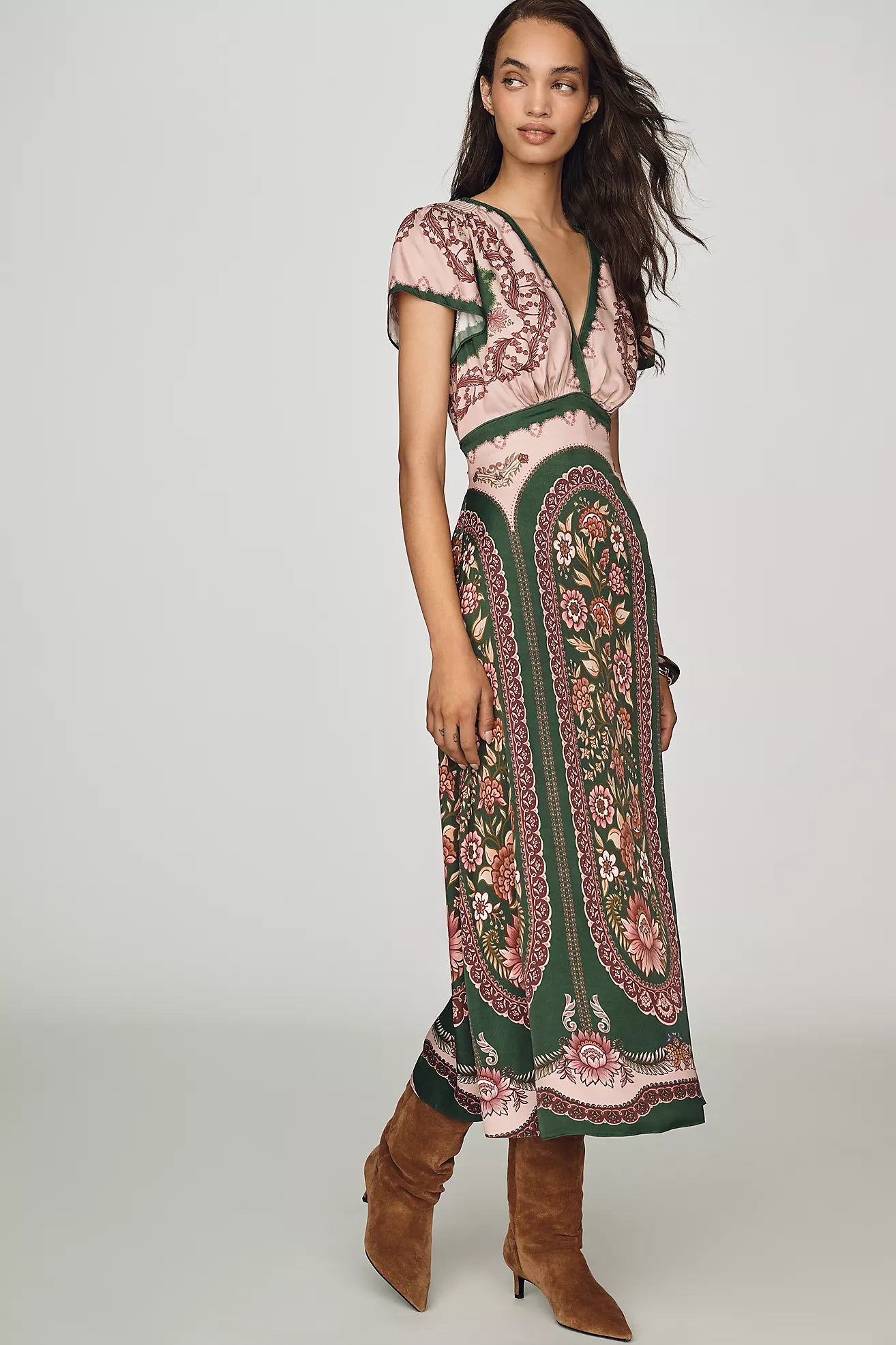 Farm Rio Daniela Maxi Dress