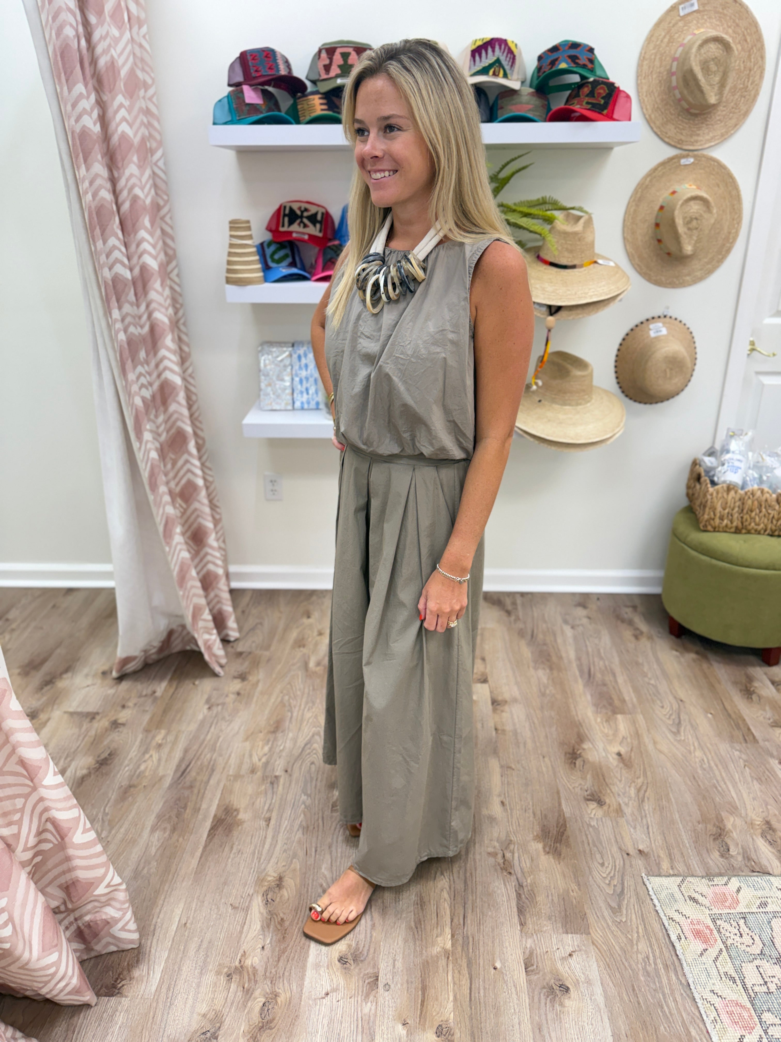 Milio Milano Wide Leg Trouser