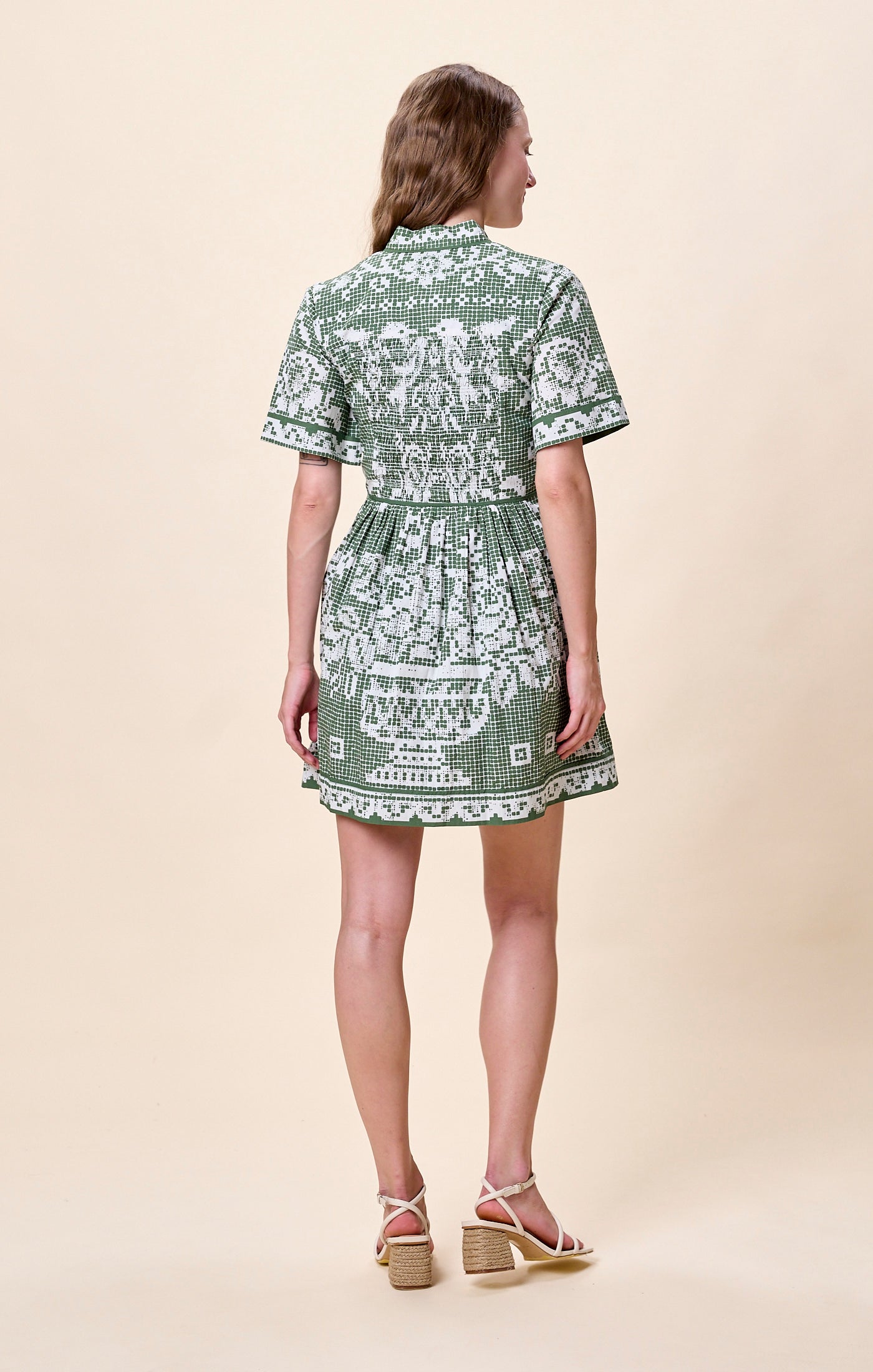 Cleobella Starling Short Dress Verdant