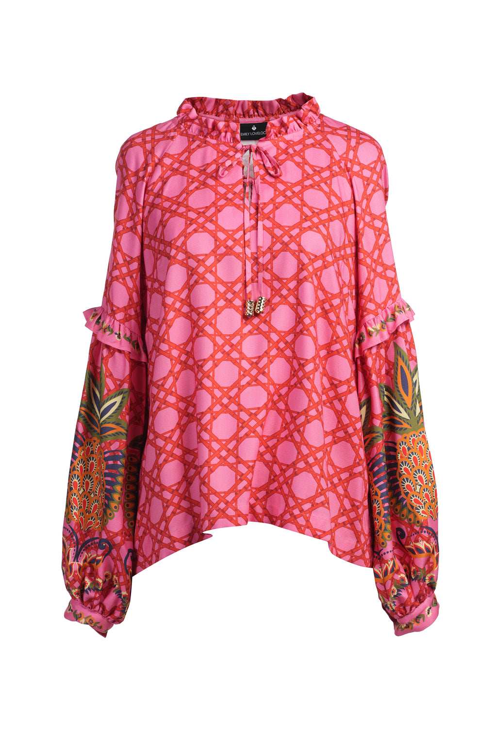 Emily Lovelock Emma Blouse- pink