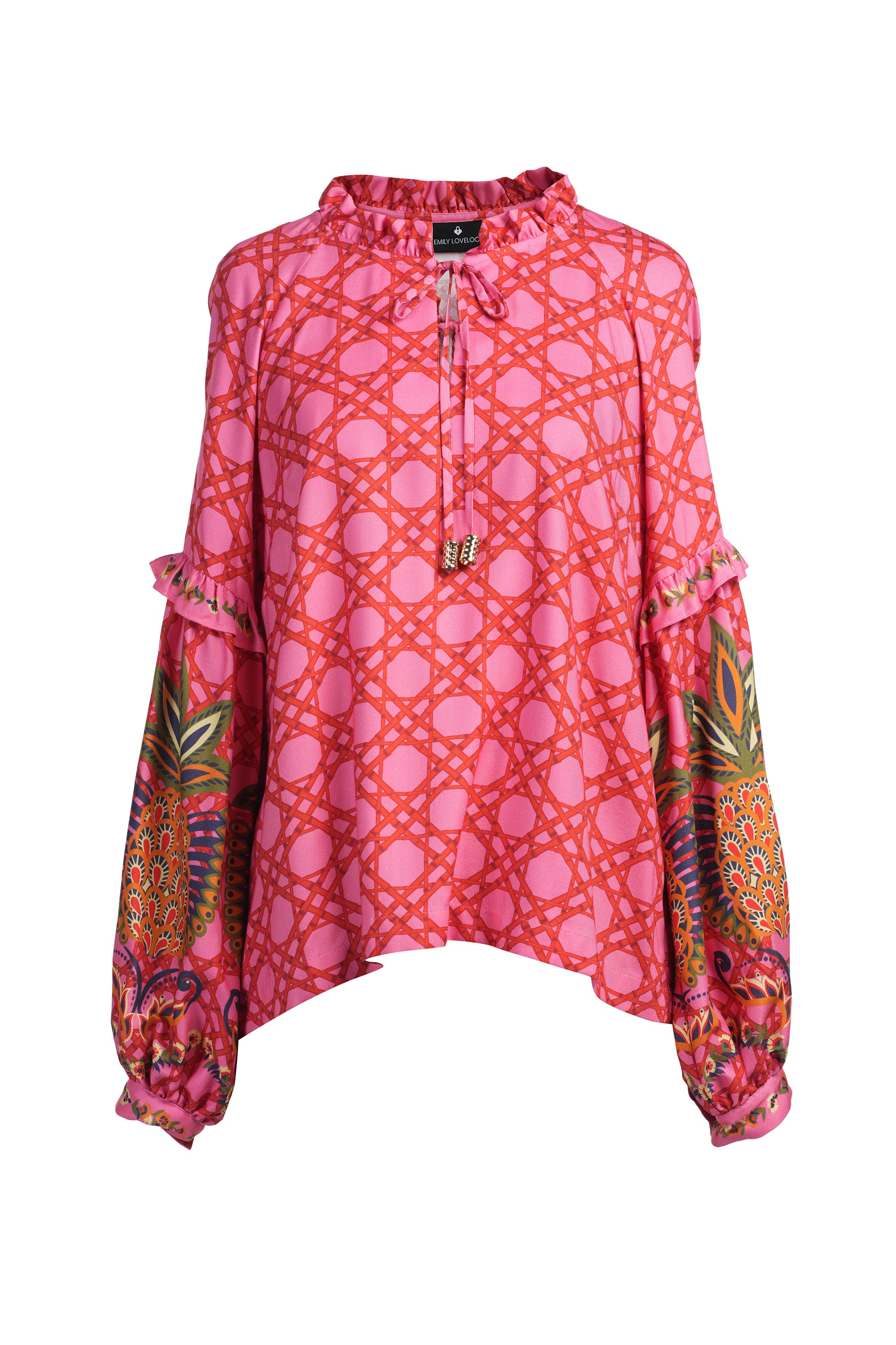 Emily Lovelock Emma Blouse- pink