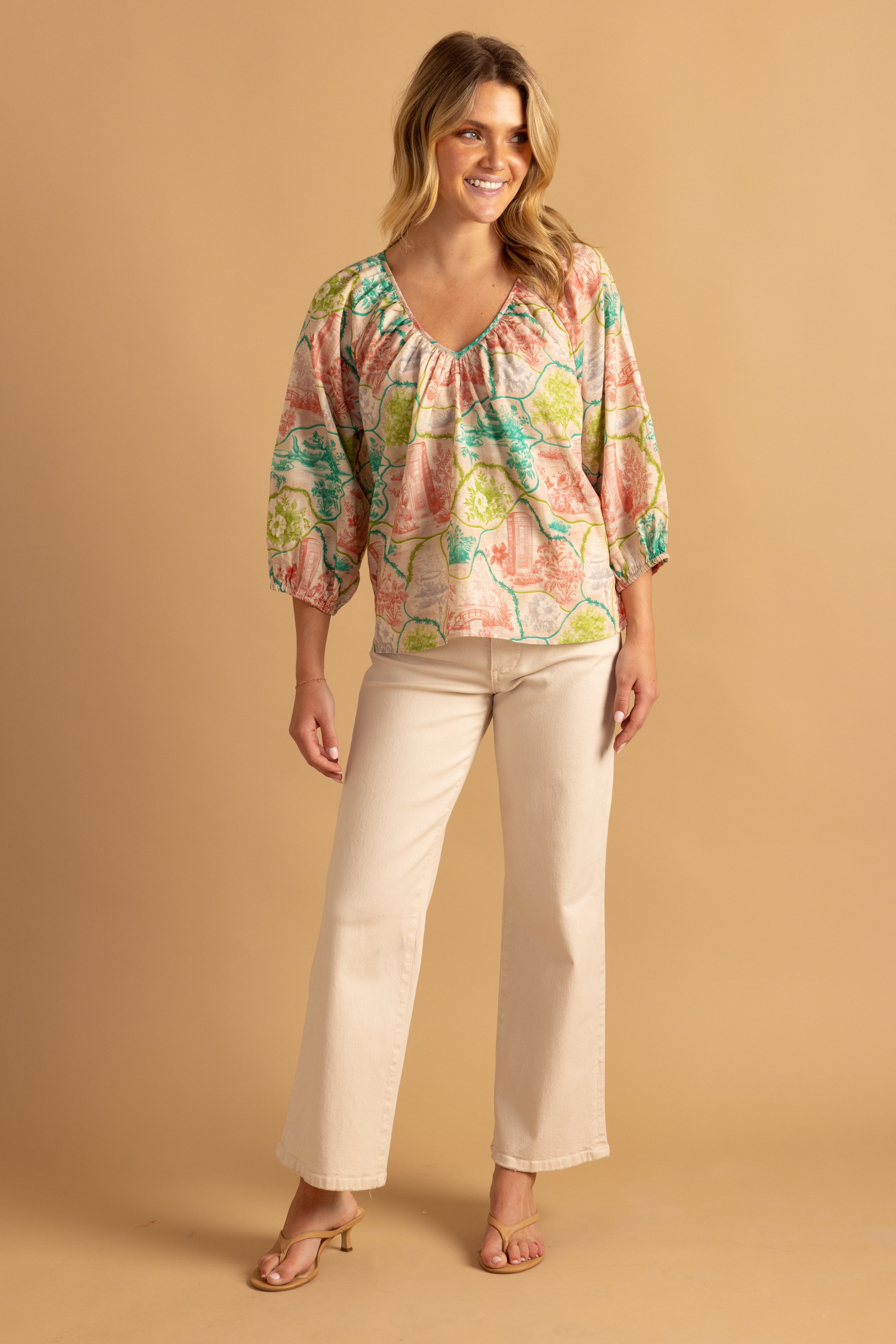 Double AA Beatrice Top Tea Party