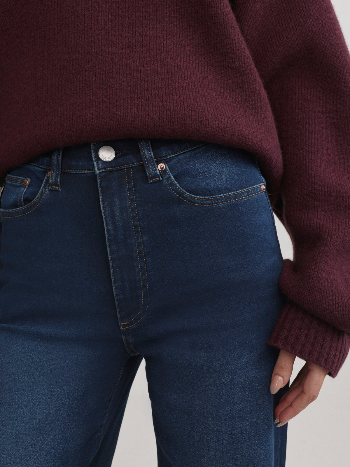 DL Karmine Wide Leg Straight- Newport