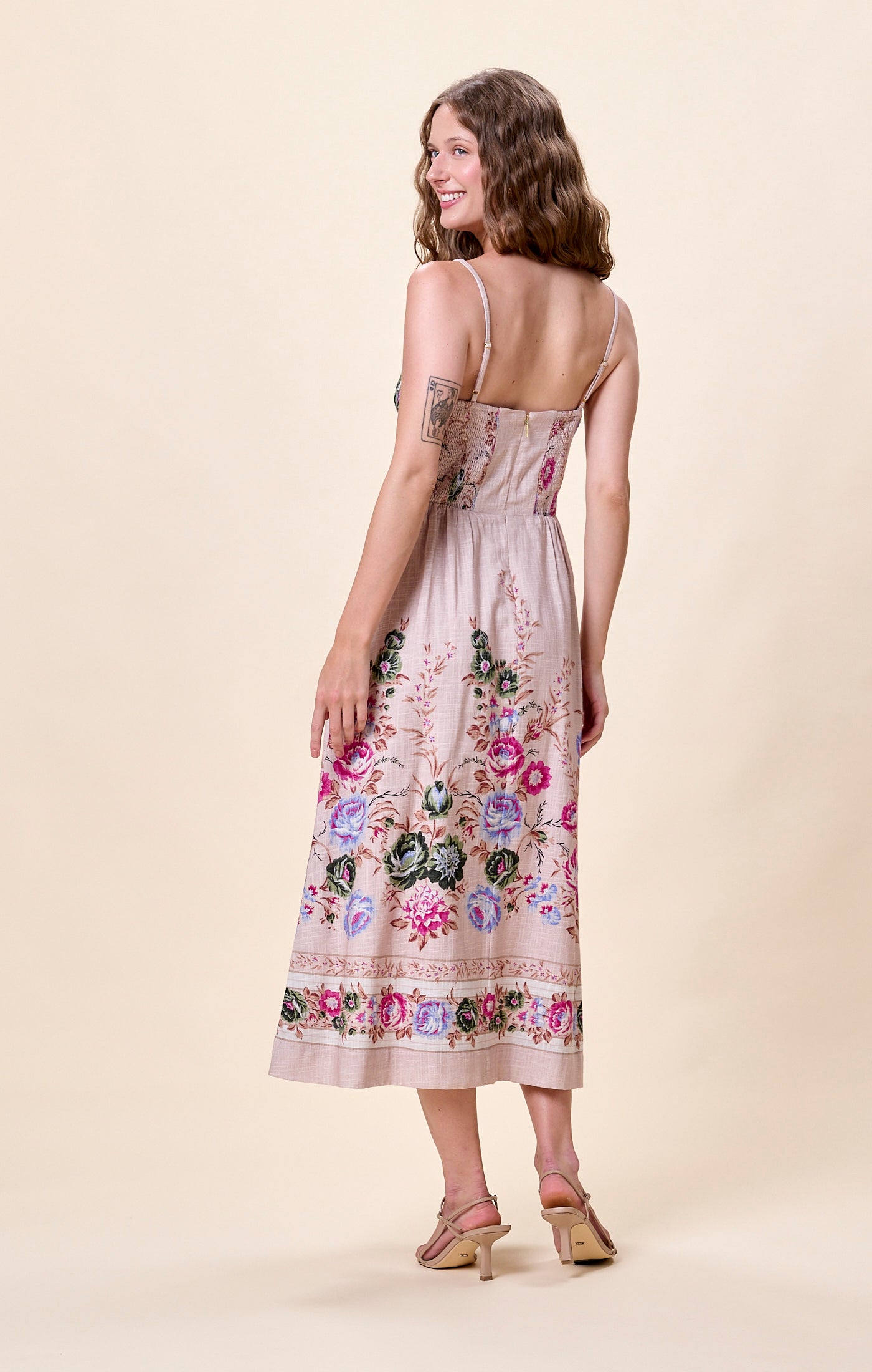 Cleobella Trina Ankle dress Silva Multi