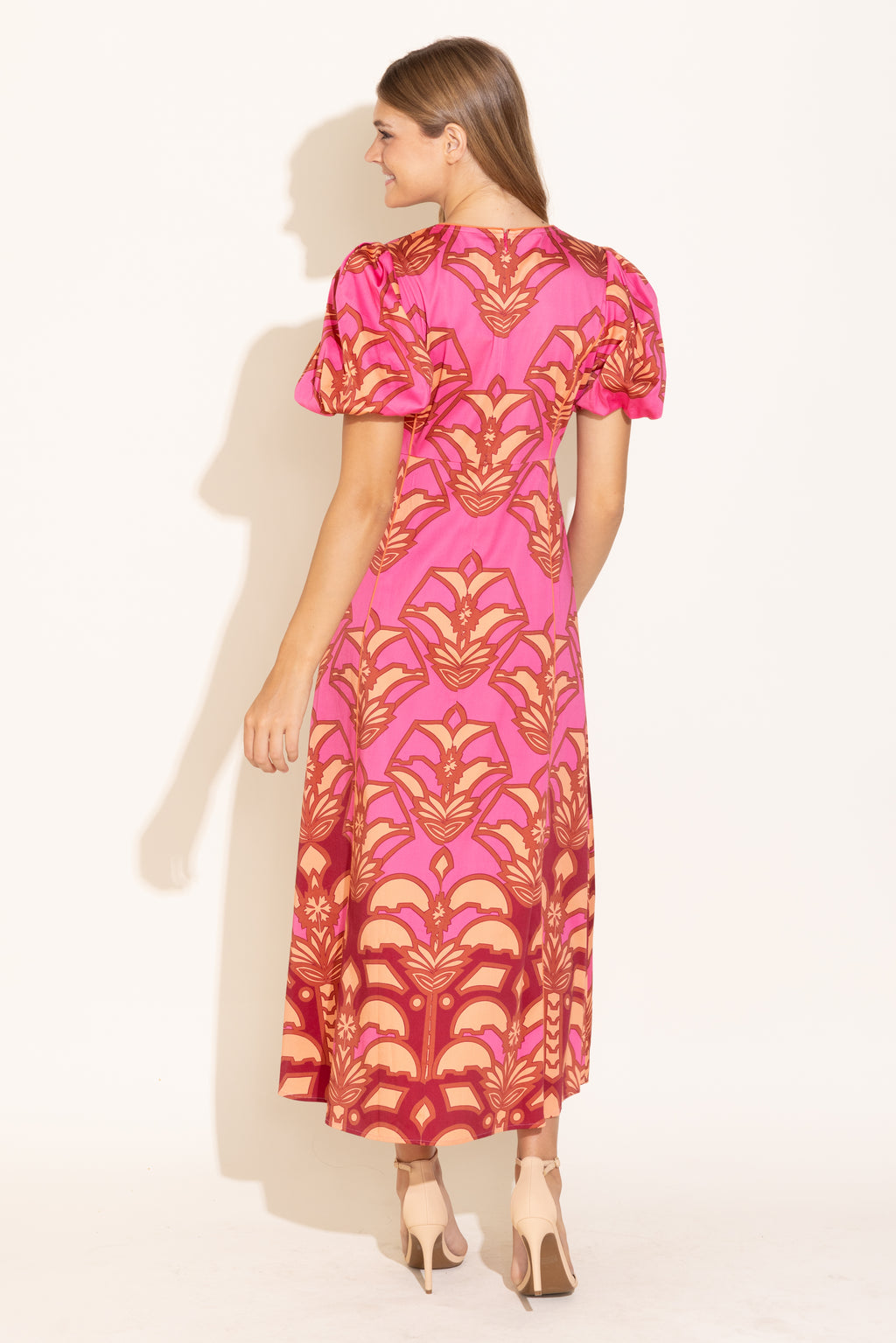 Alden Adair Jillian Dress- Desert Rose