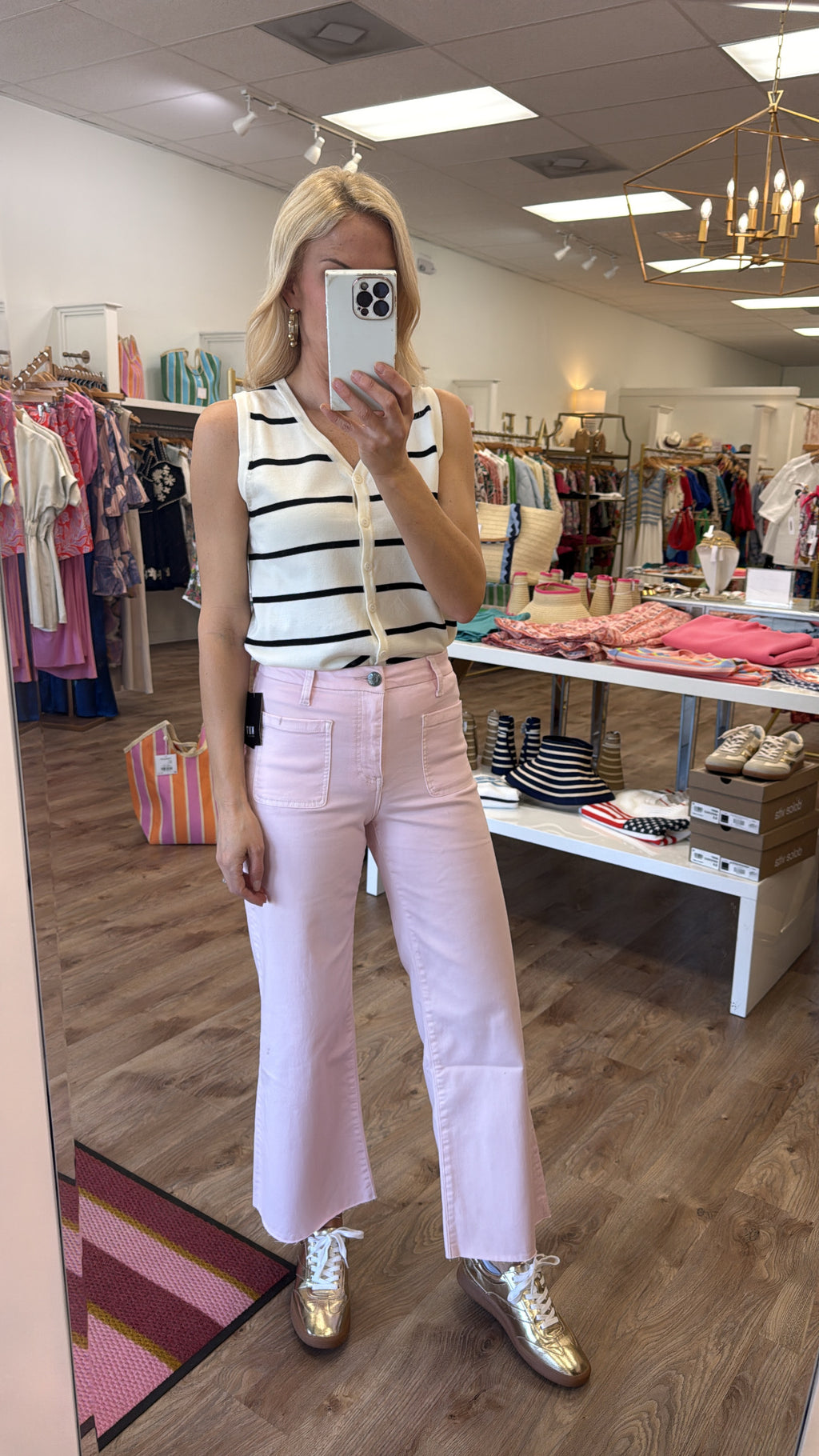 Kut Meg Wide Leg Denim- Princess Pink