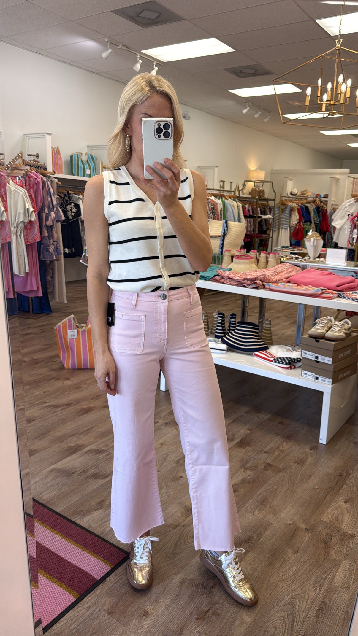 Kut Meg Wide Leg Denim- Princess Pink