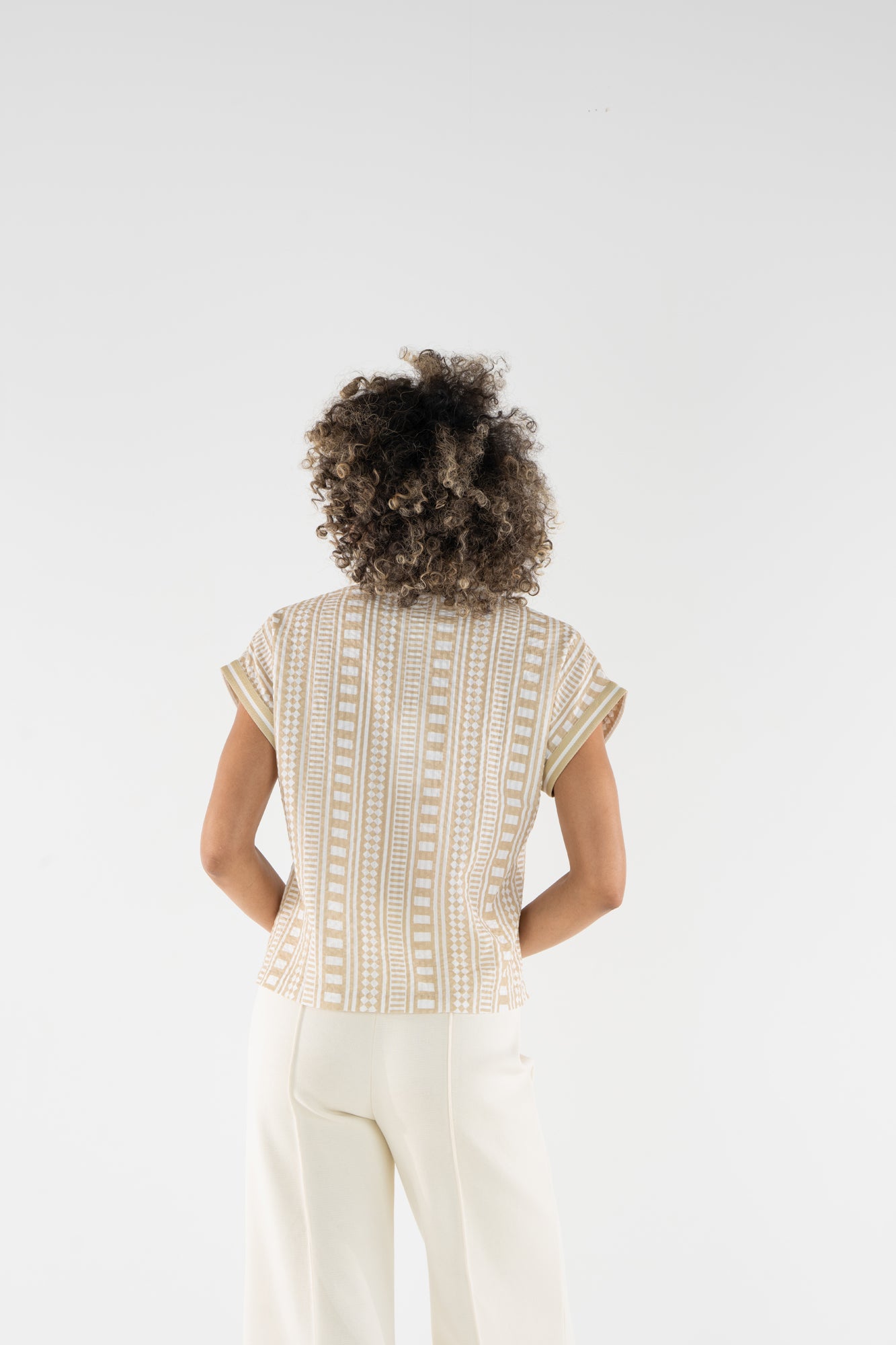 Emily McCarthy Riviera Top- piazza stripe