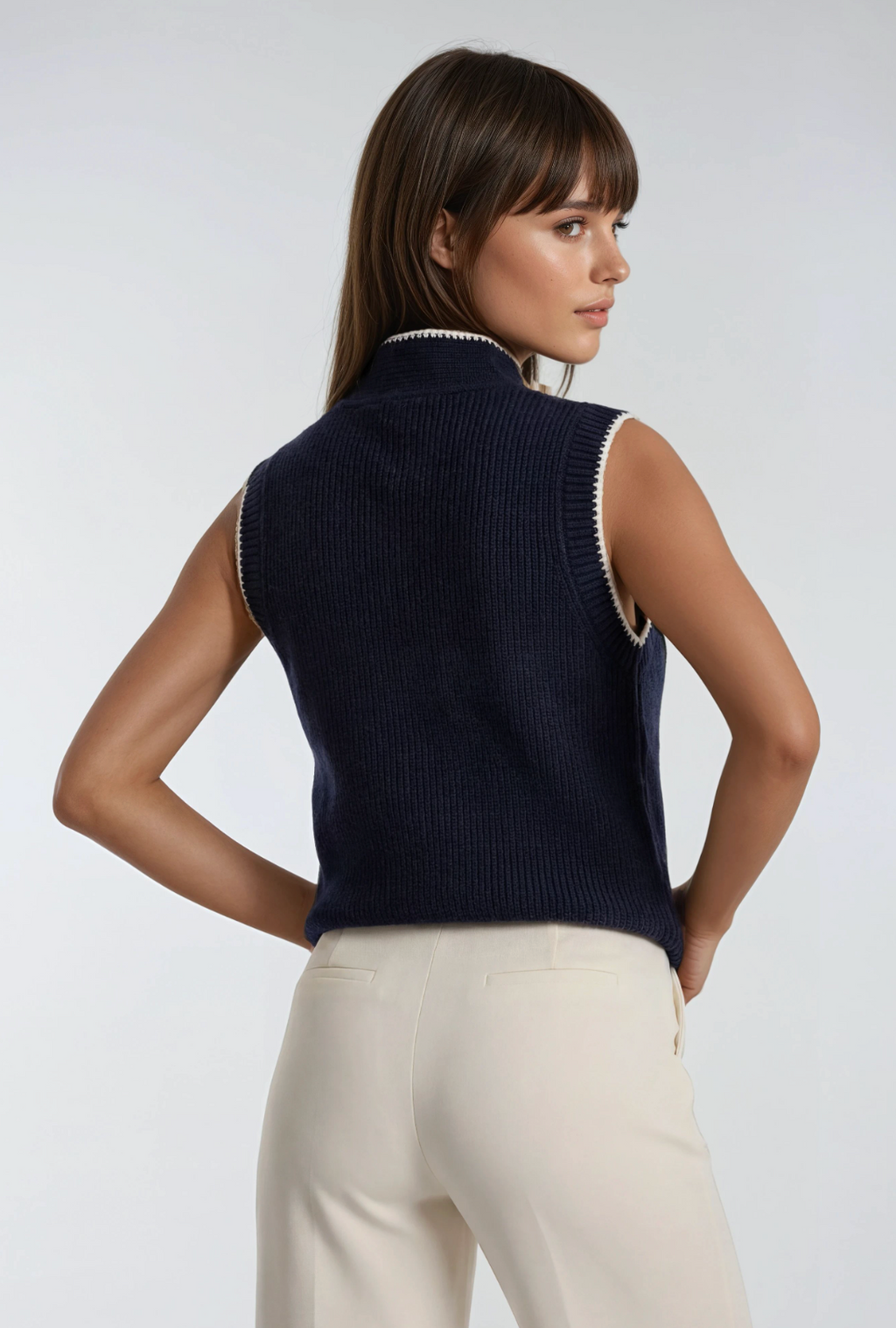 Sincerely Ours Clara Sweater- Navy