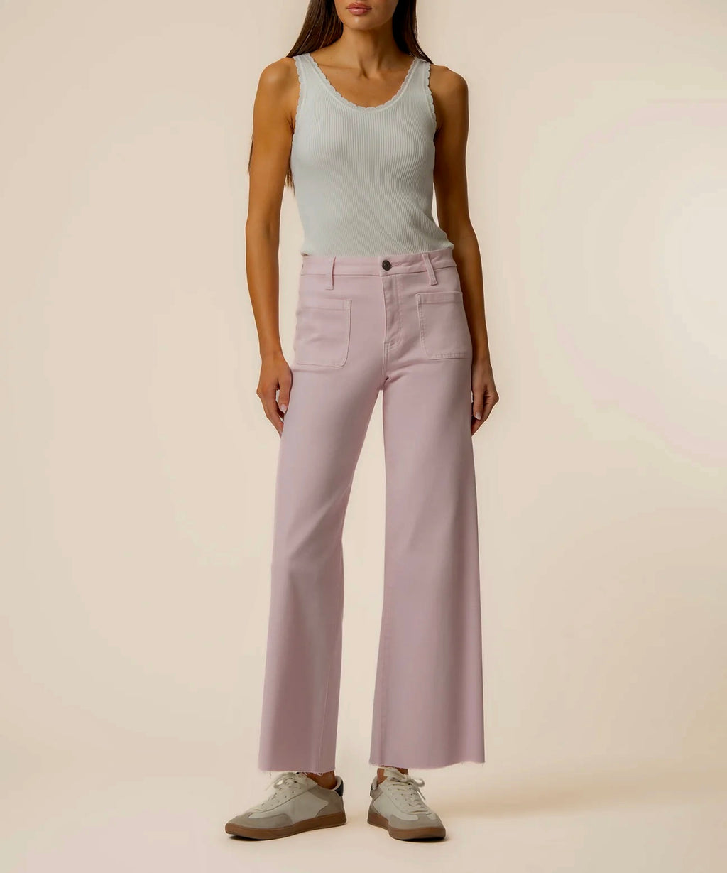 Kut Meg Wide Leg Denim- Princess Pink