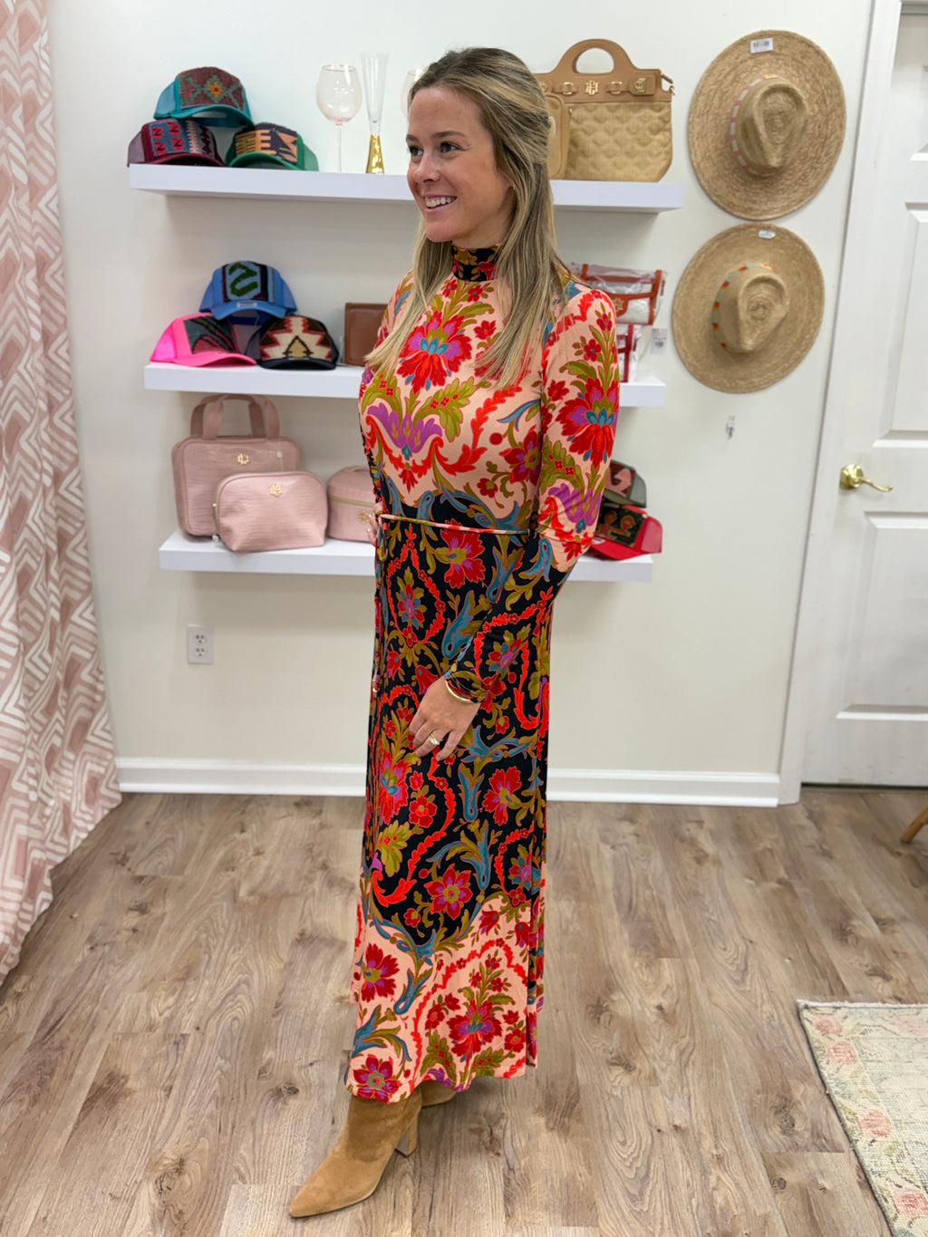 Elizabeth James Stevie Dress- Tapestry
