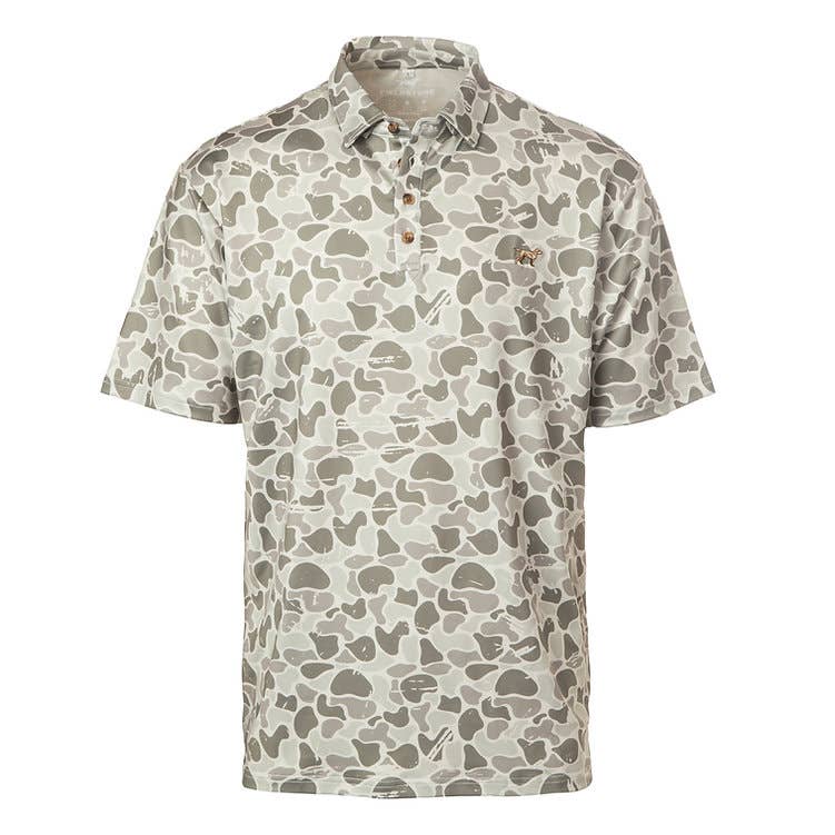 Fieldstone Marsh Camo Polo