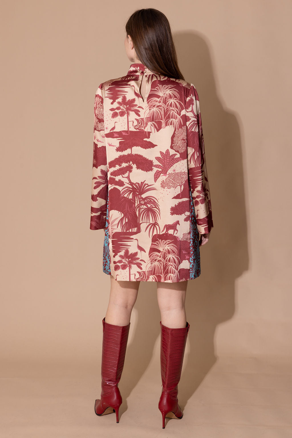 Alden Adair Bessie Dress- Sagebrush