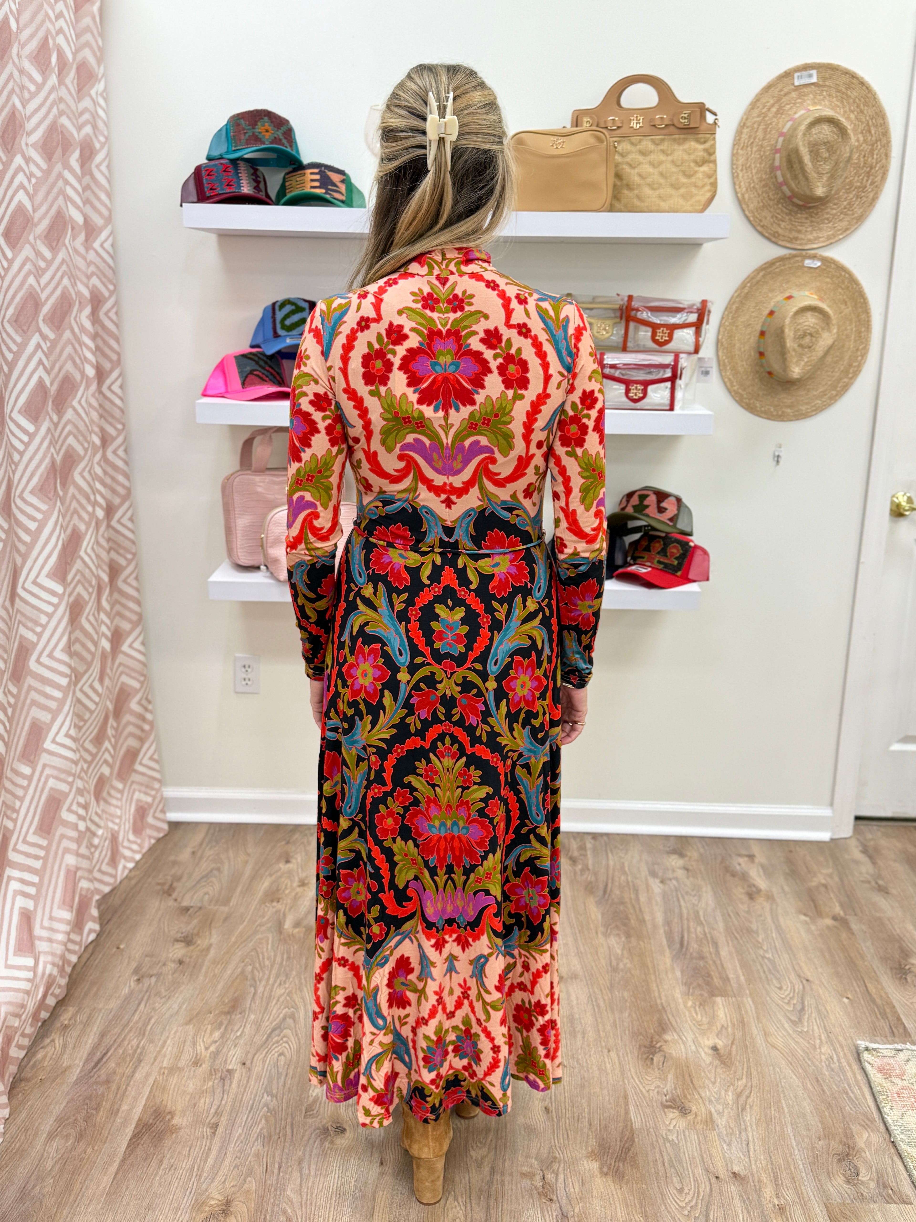 Elizabeth James Stevie Dress- Tapestry