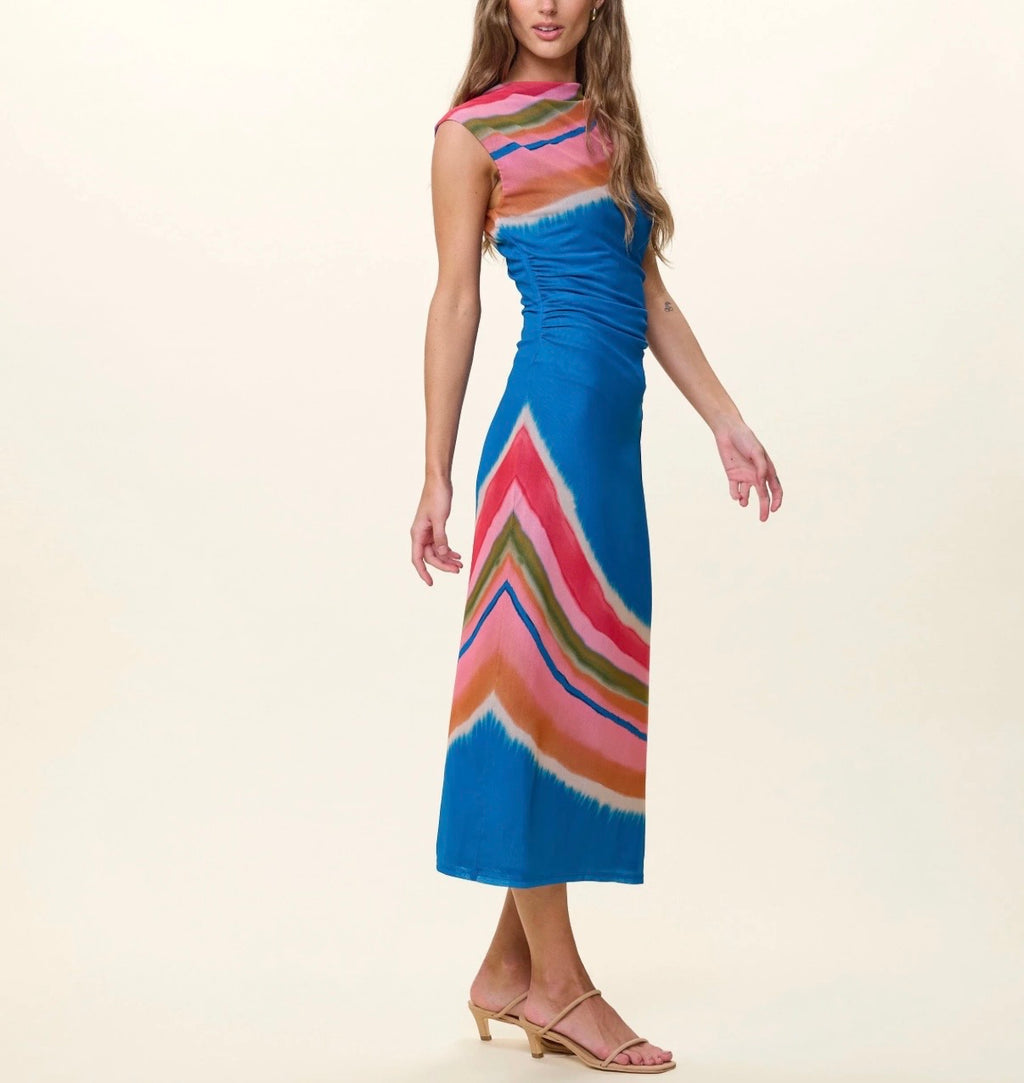 Cleobella Carrie Midi- Watercolor