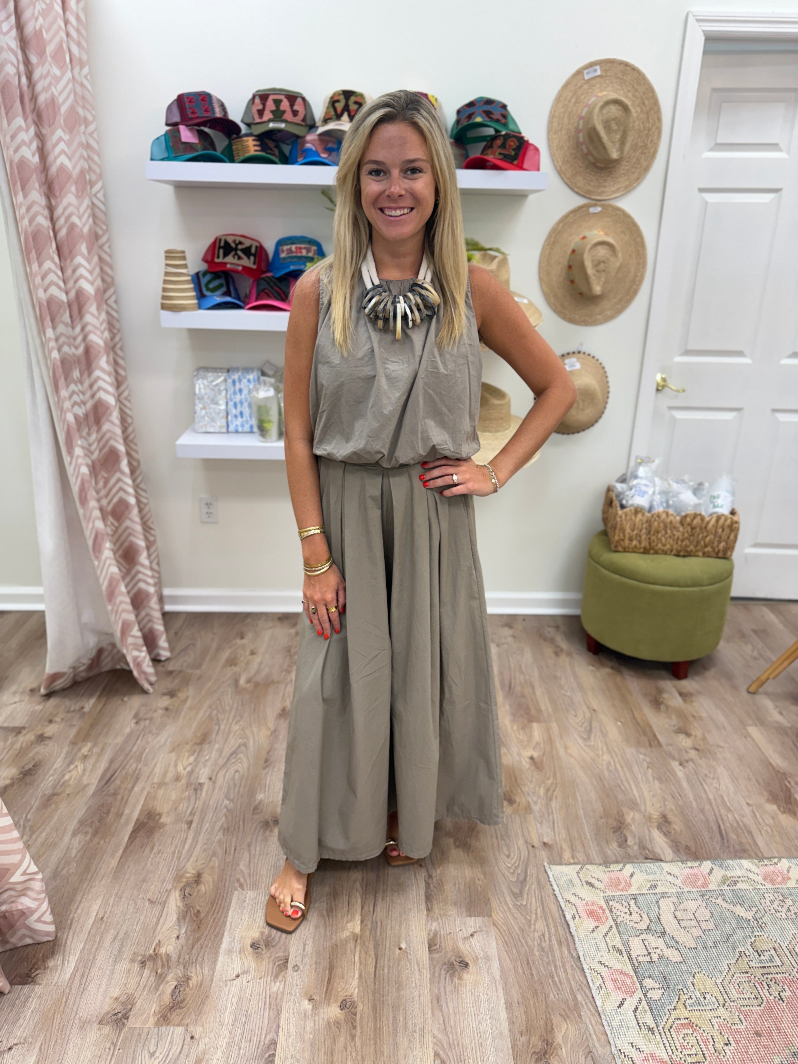 Milio Milano Wide Leg Trouser