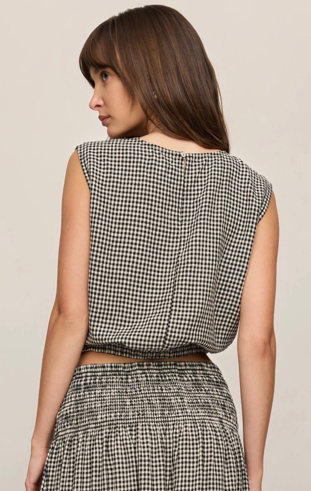 Z Supply Merit Gingham Top