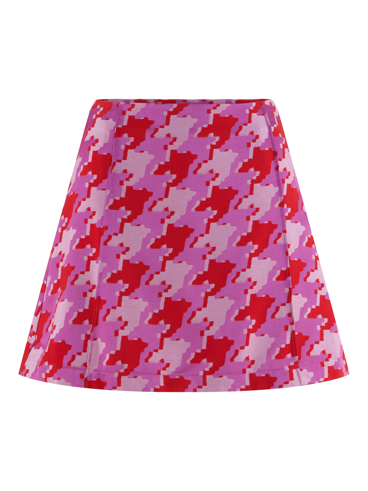 Emily McCarthy Social Skirt- Houndstooth