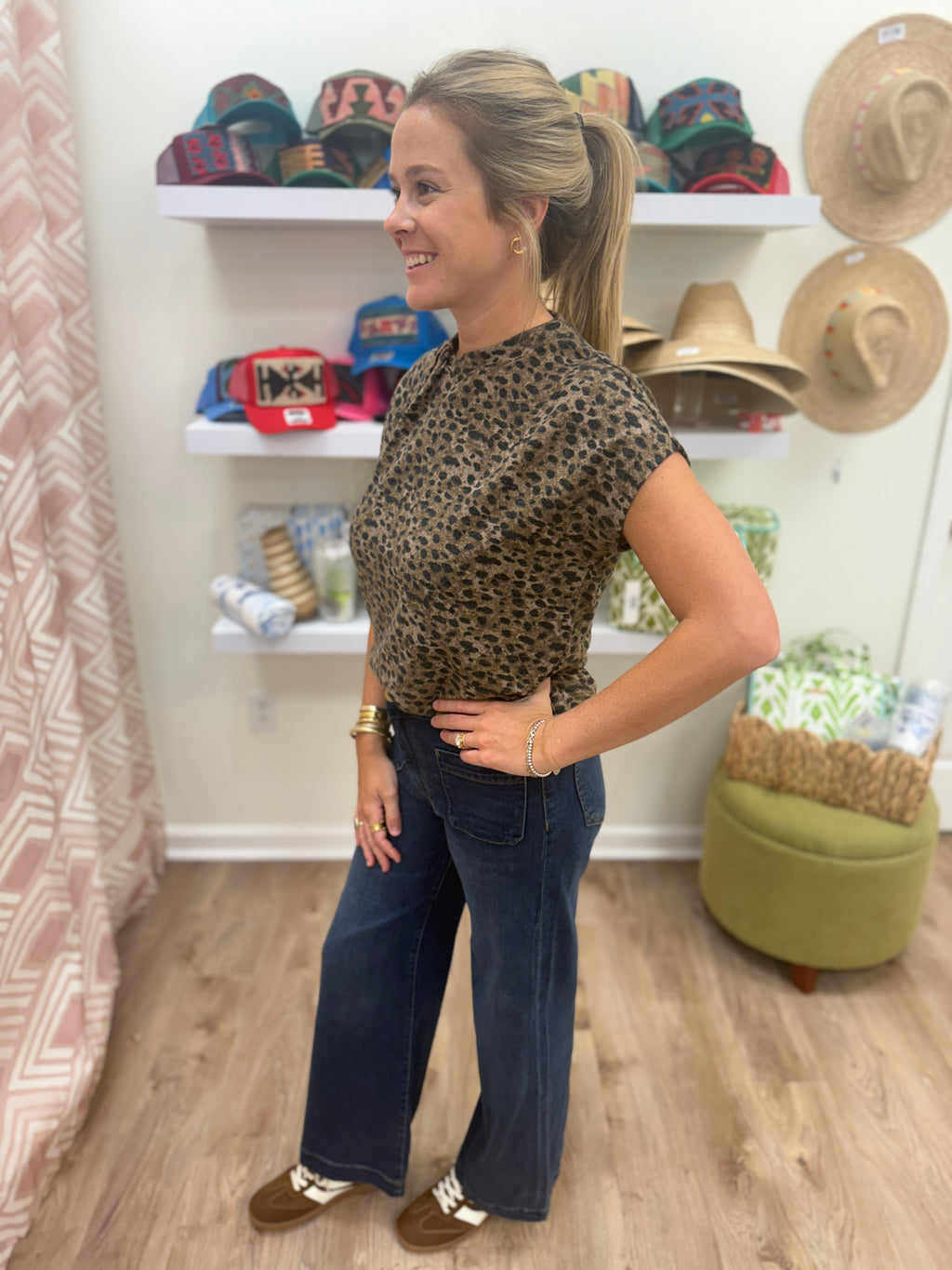 Esqualo Twisted Neck Tee