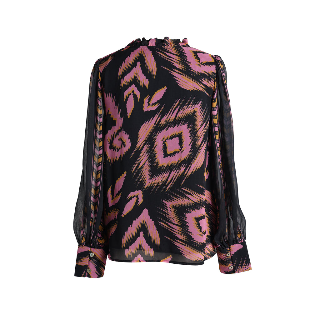 Emily Lovelock Evanna Print Top