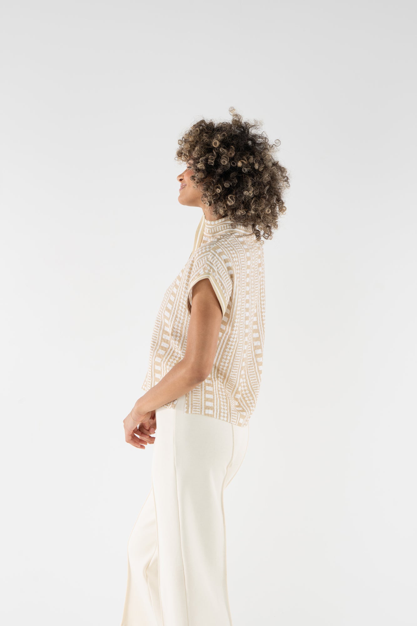Emily McCarthy Riviera Top- piazza stripe