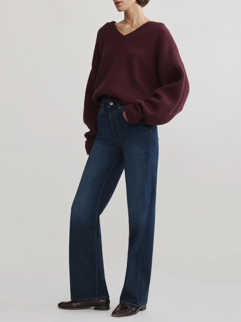 DL Karmine Wide Leg Straight- Newport