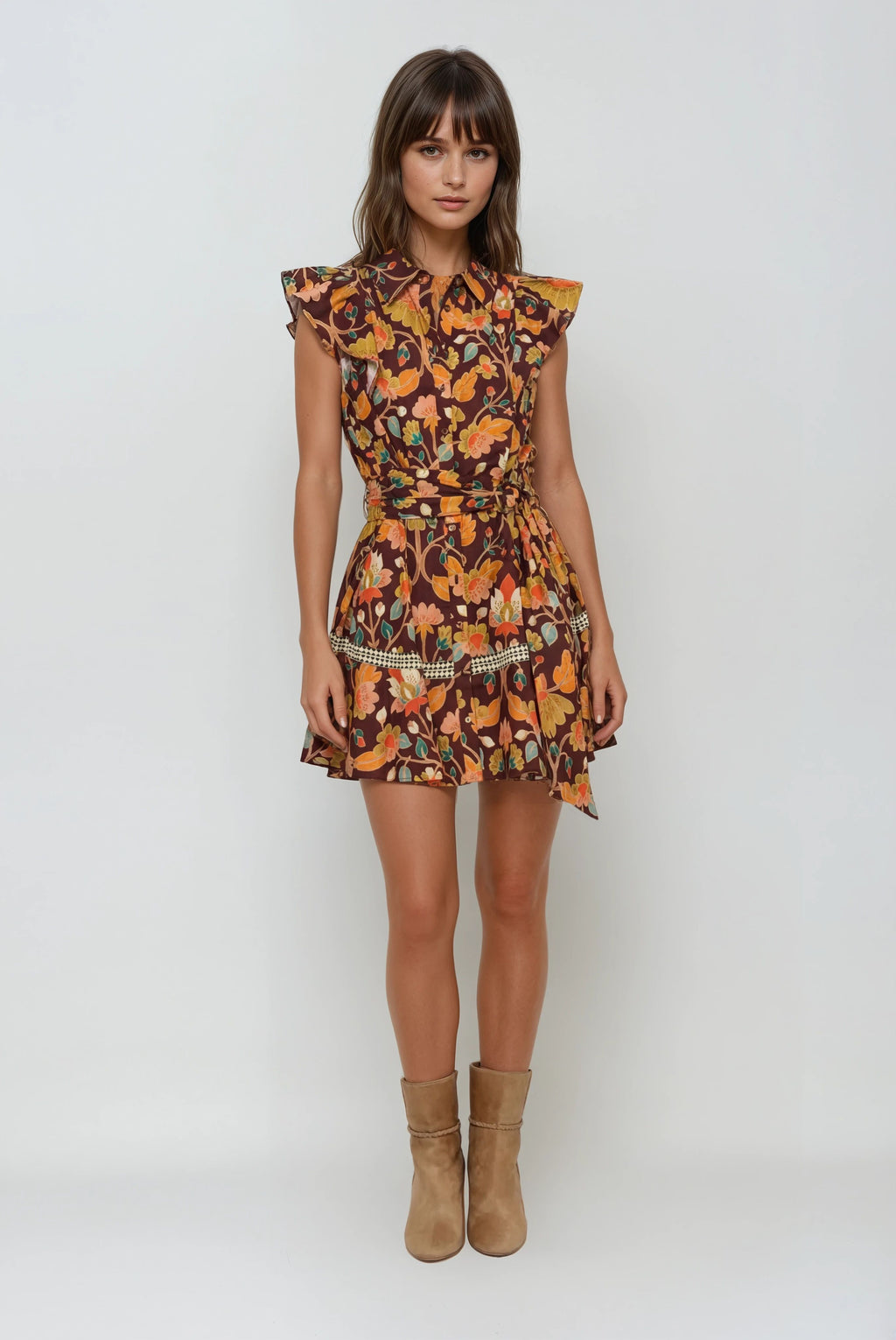 Sincerely Ours Cara Dress- Amber Bloom