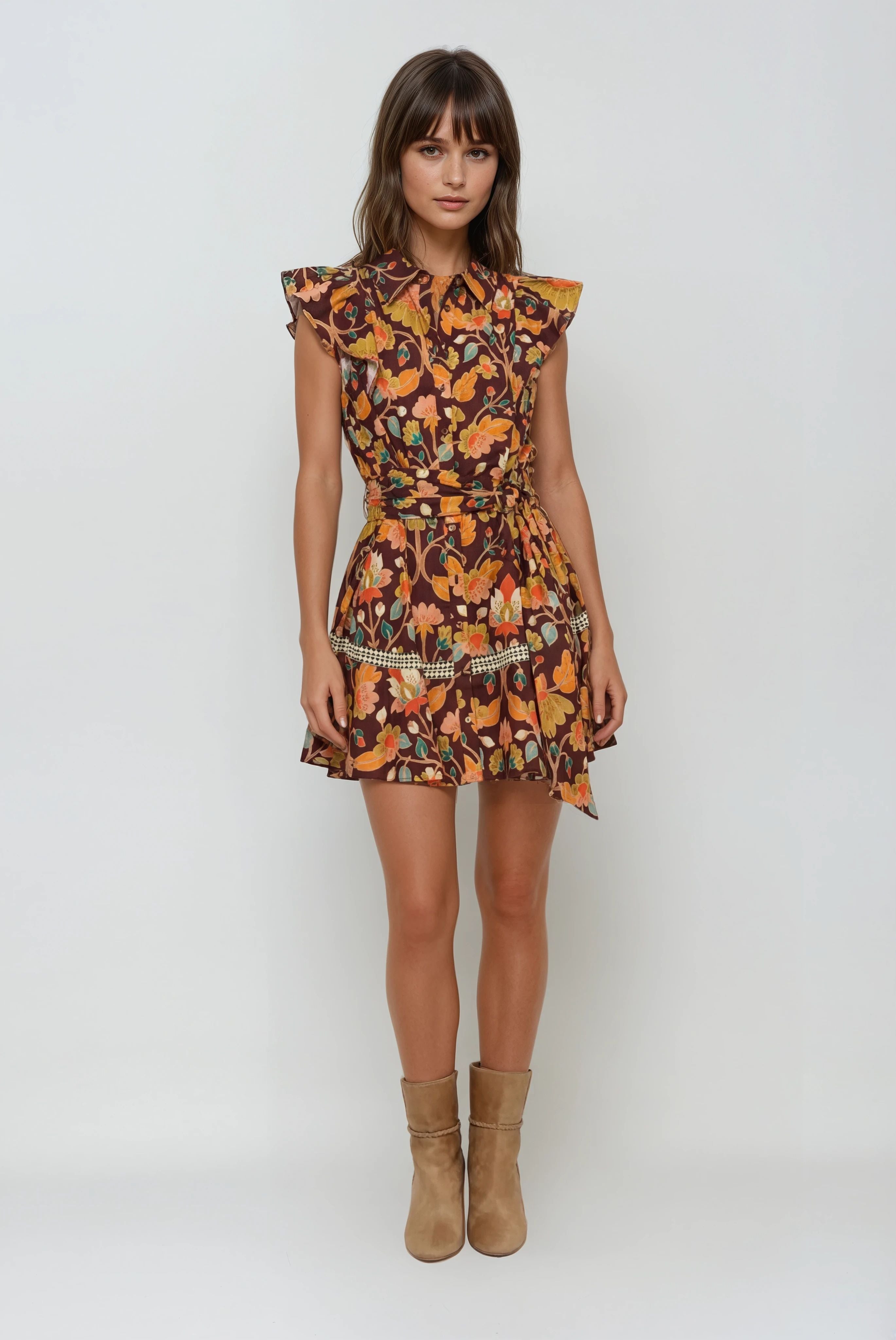 Sincerely Ours Cara Dress- Amber Bloom