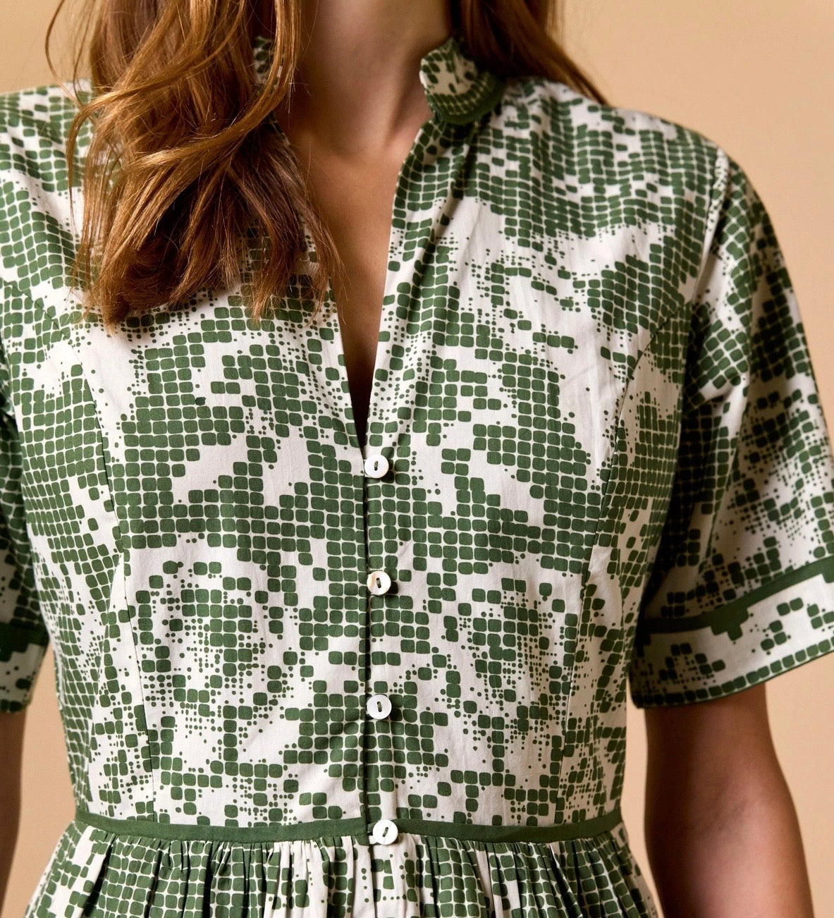 Cleobella Starling Short Dress Verdant