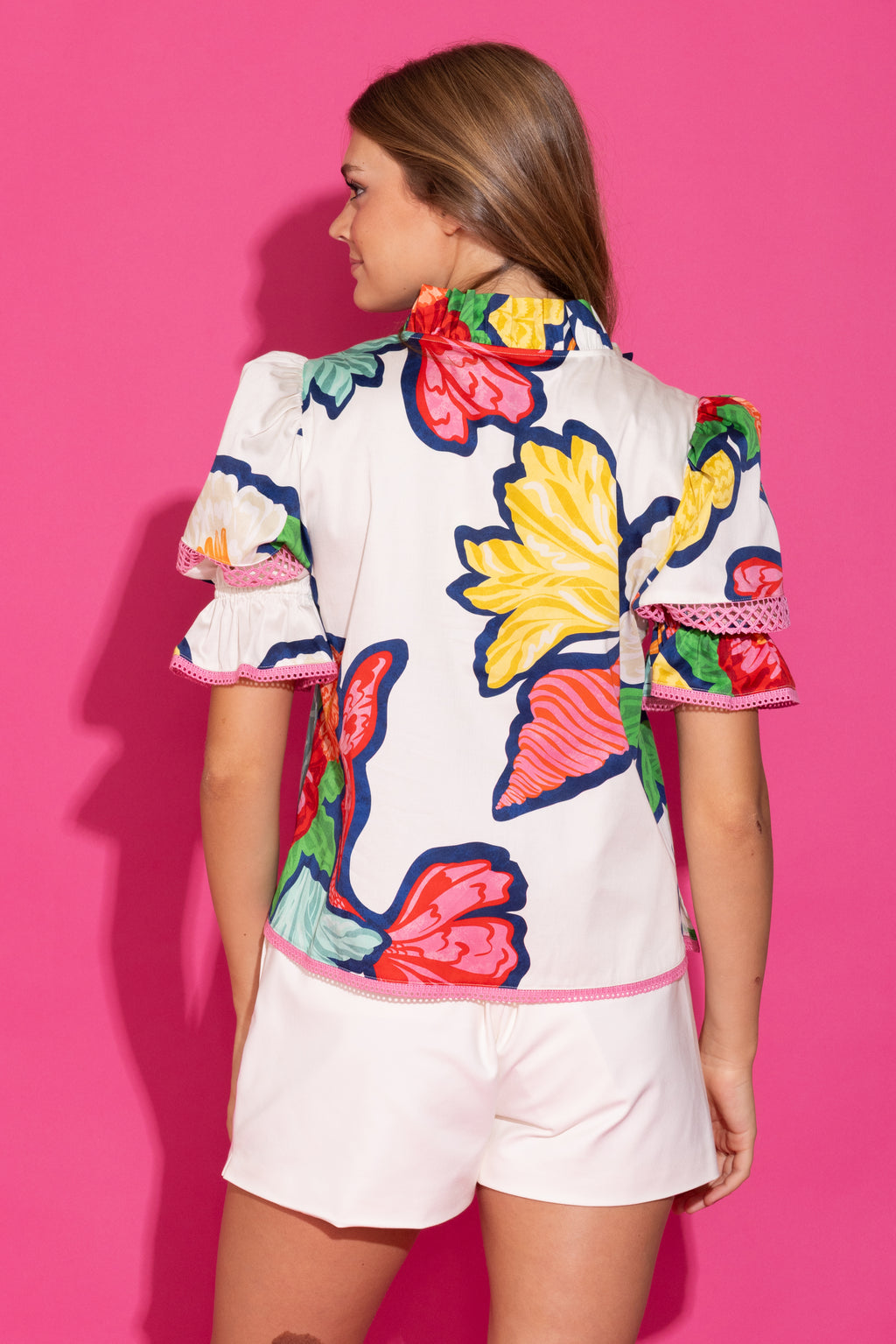 Alden Adair Lottie Top- Cloud
