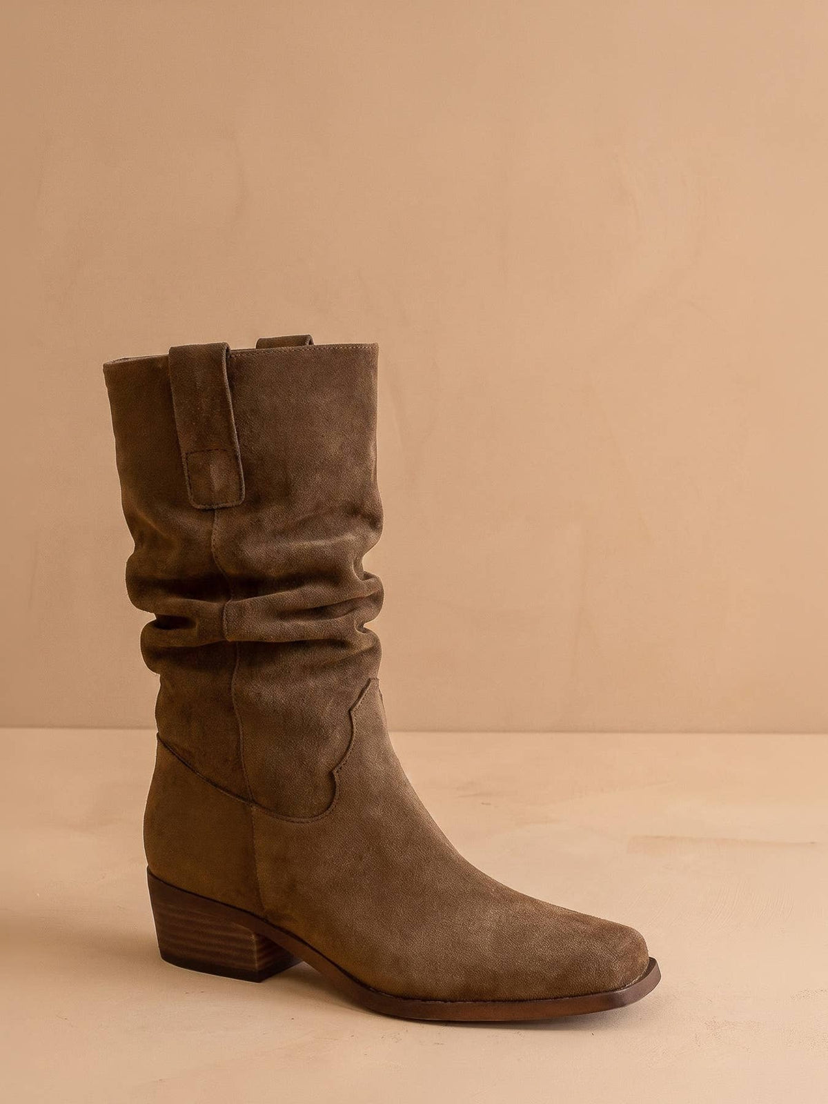 Harrison Suede Slouch Boot