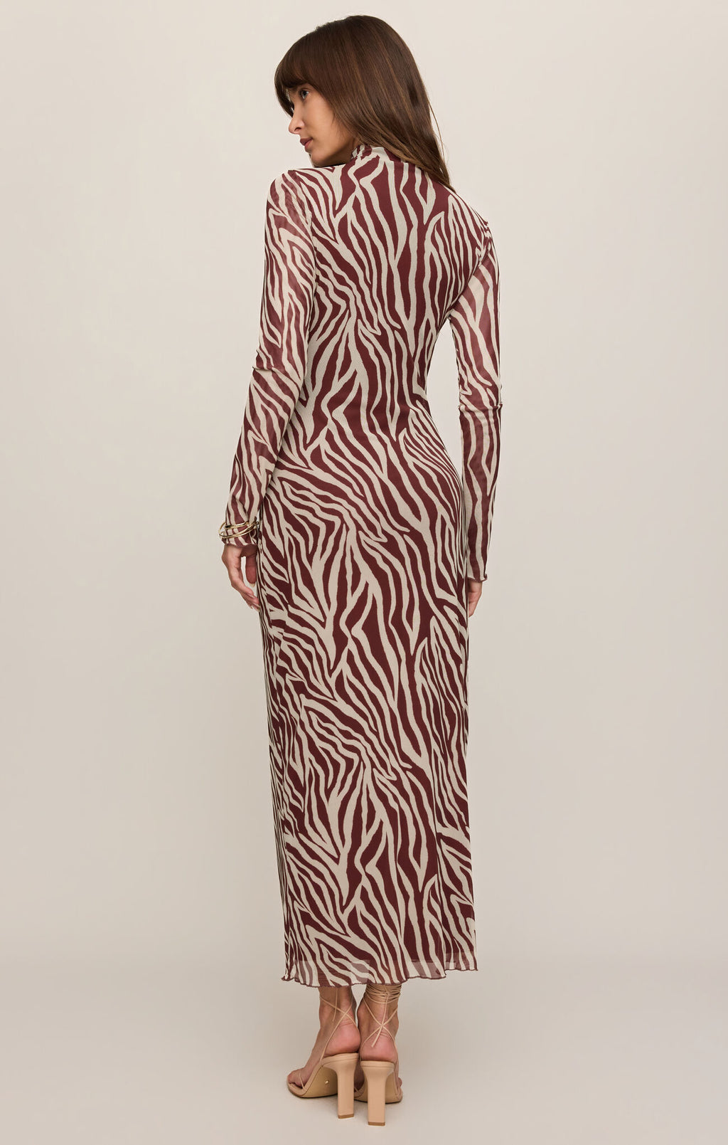 Z Supply Sevilla Mesh Midi- Zebra