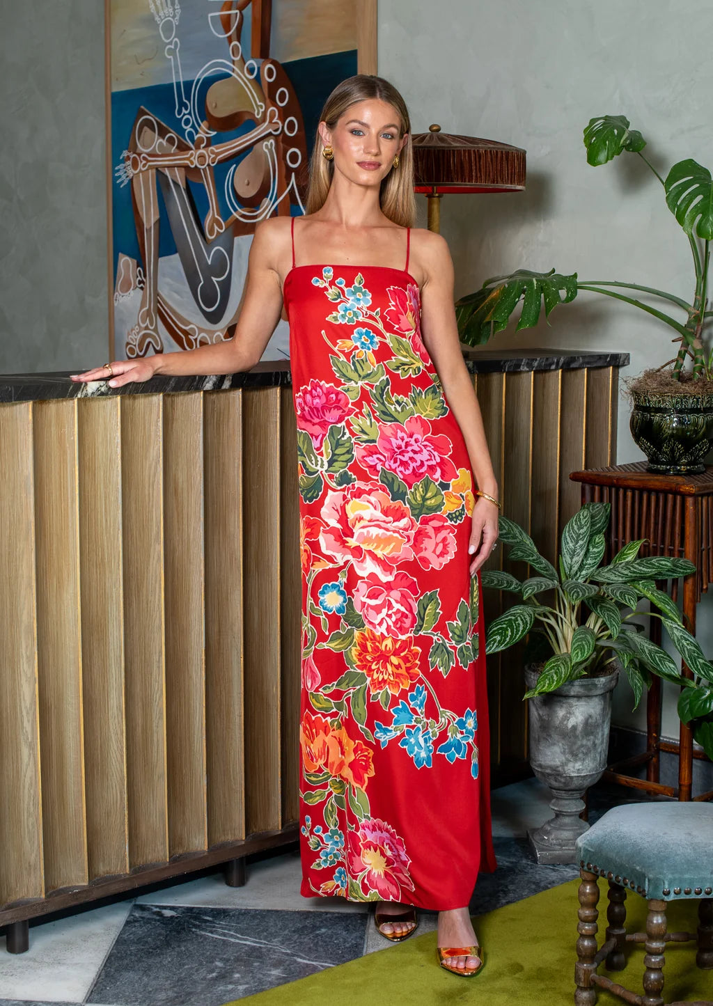 Elizabeth James Betsy Dress- Fall Bloom