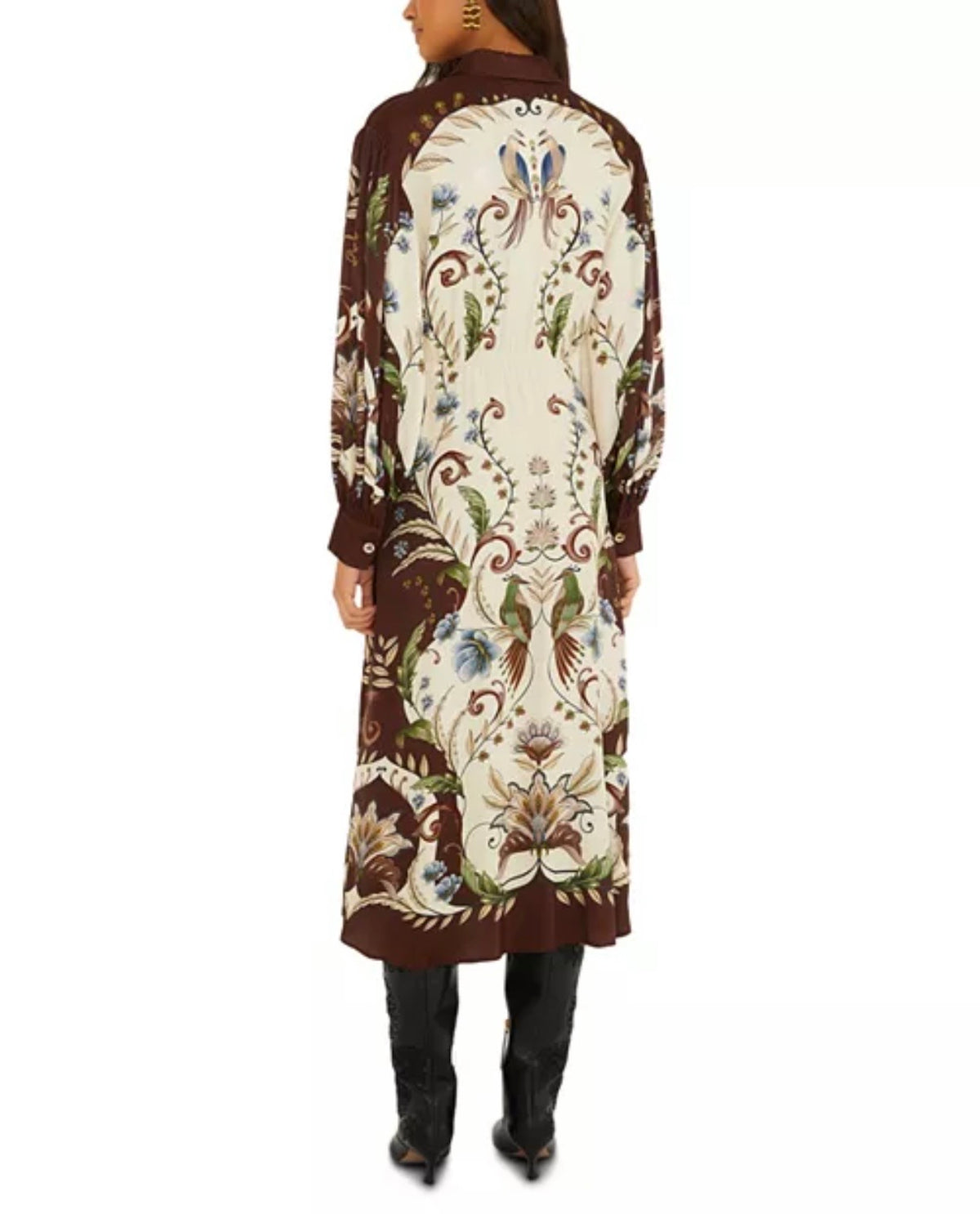Farm Rio Millena Winter White Midi