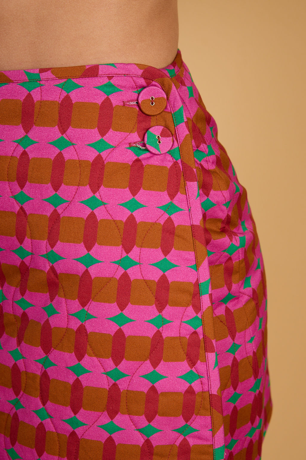 Double A Stevie Skirt- Oxford Geo
