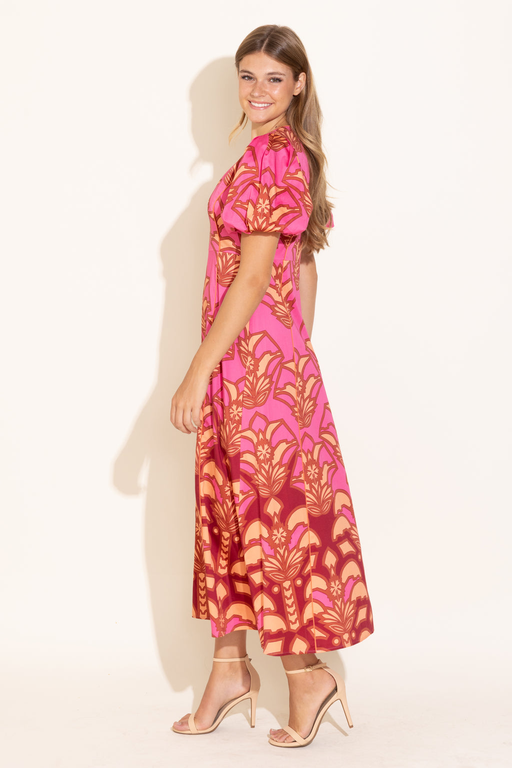 Alden Adair Jillian Dress- Desert Rose