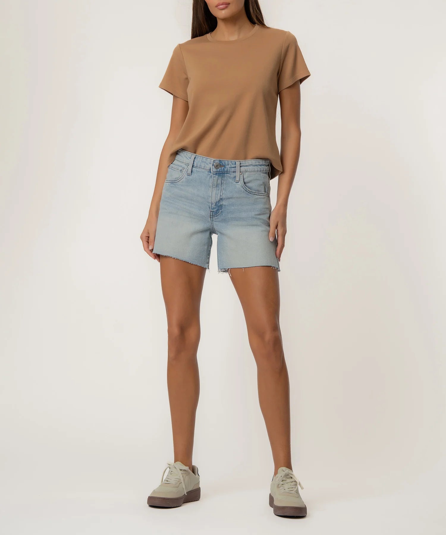 KUT Jane High Rise Short- Denim