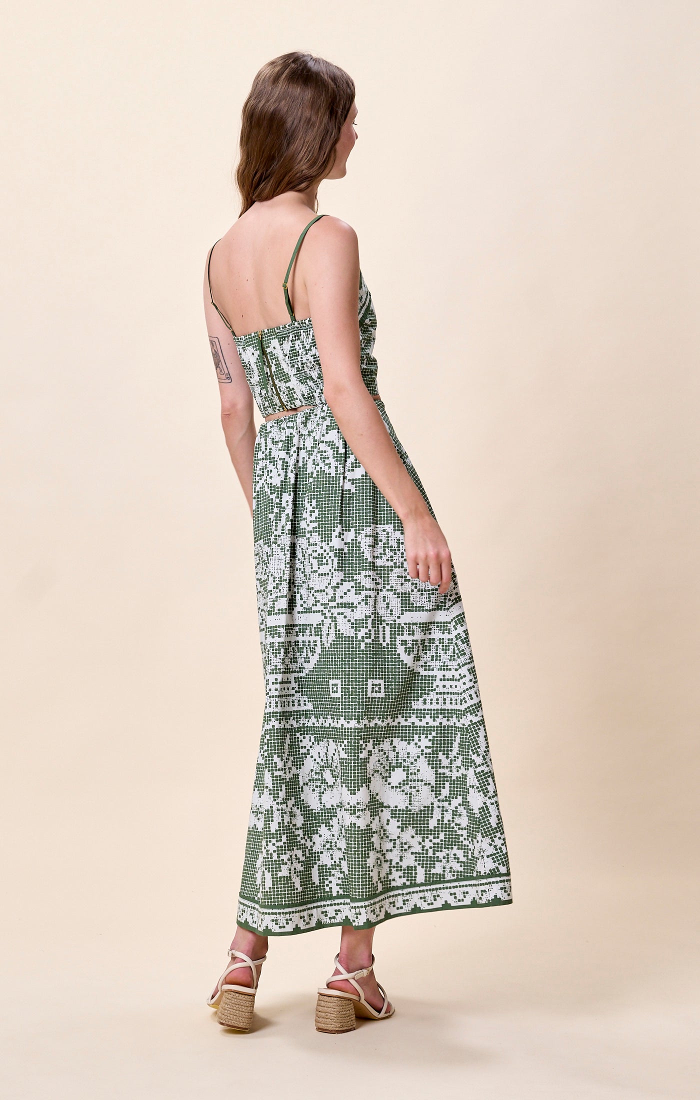 Cleobella Jasmine Skirt Verdant