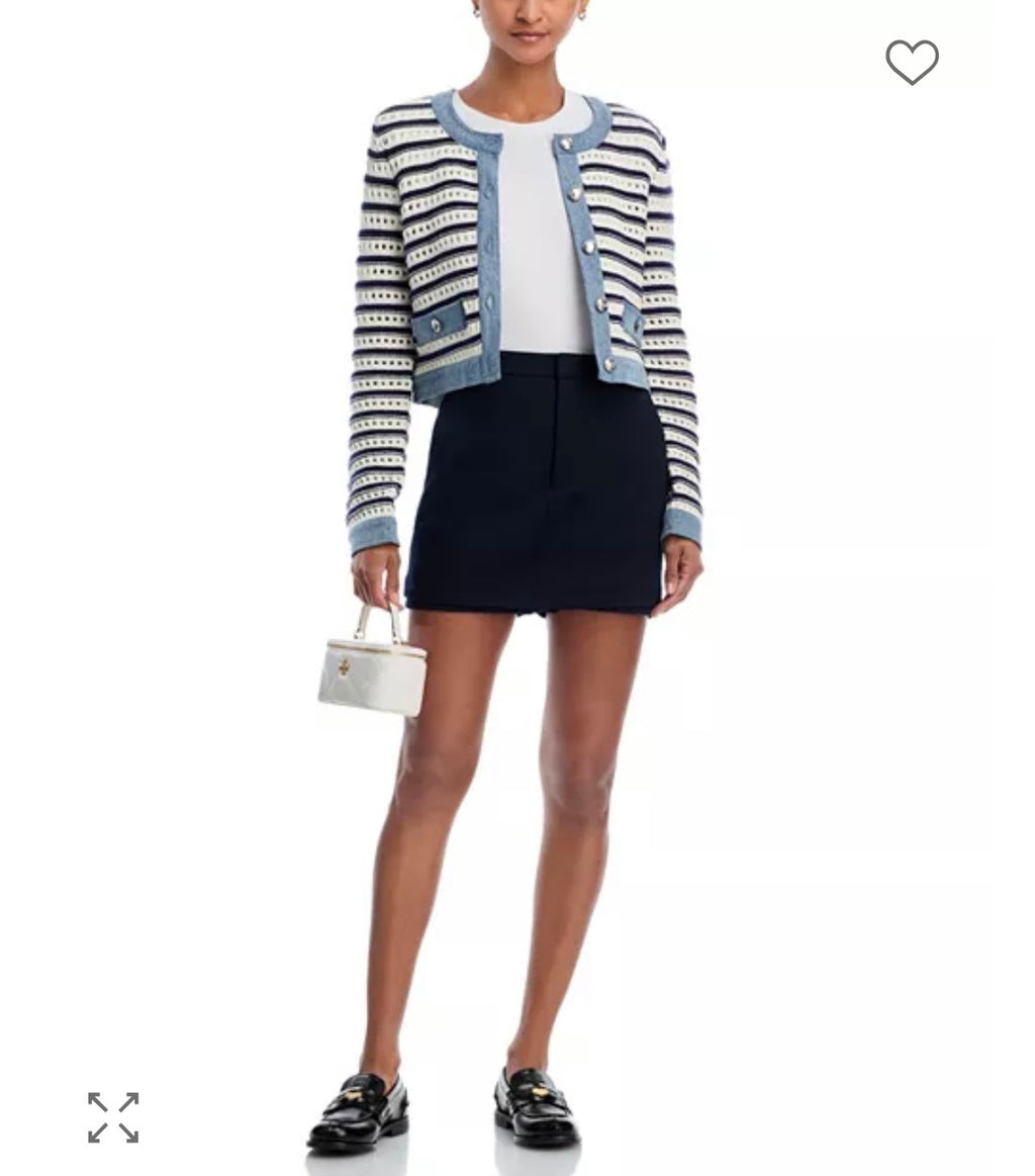 Steve Madden Casette Cardi Stripe