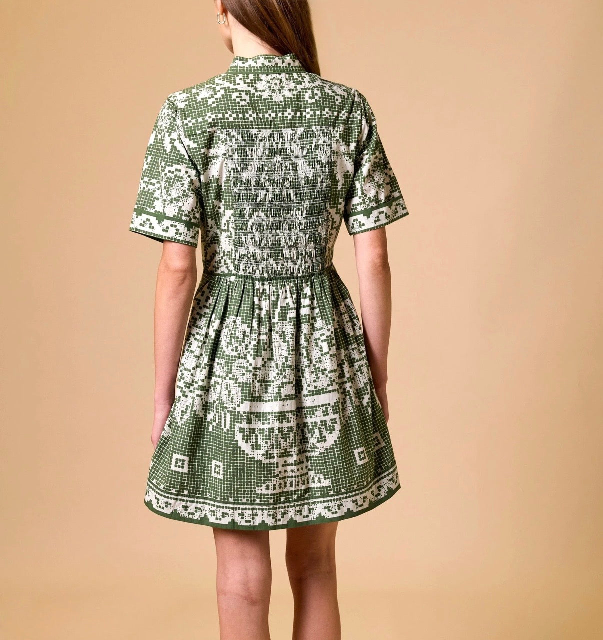 Cleobella Starling Short Dress Verdant