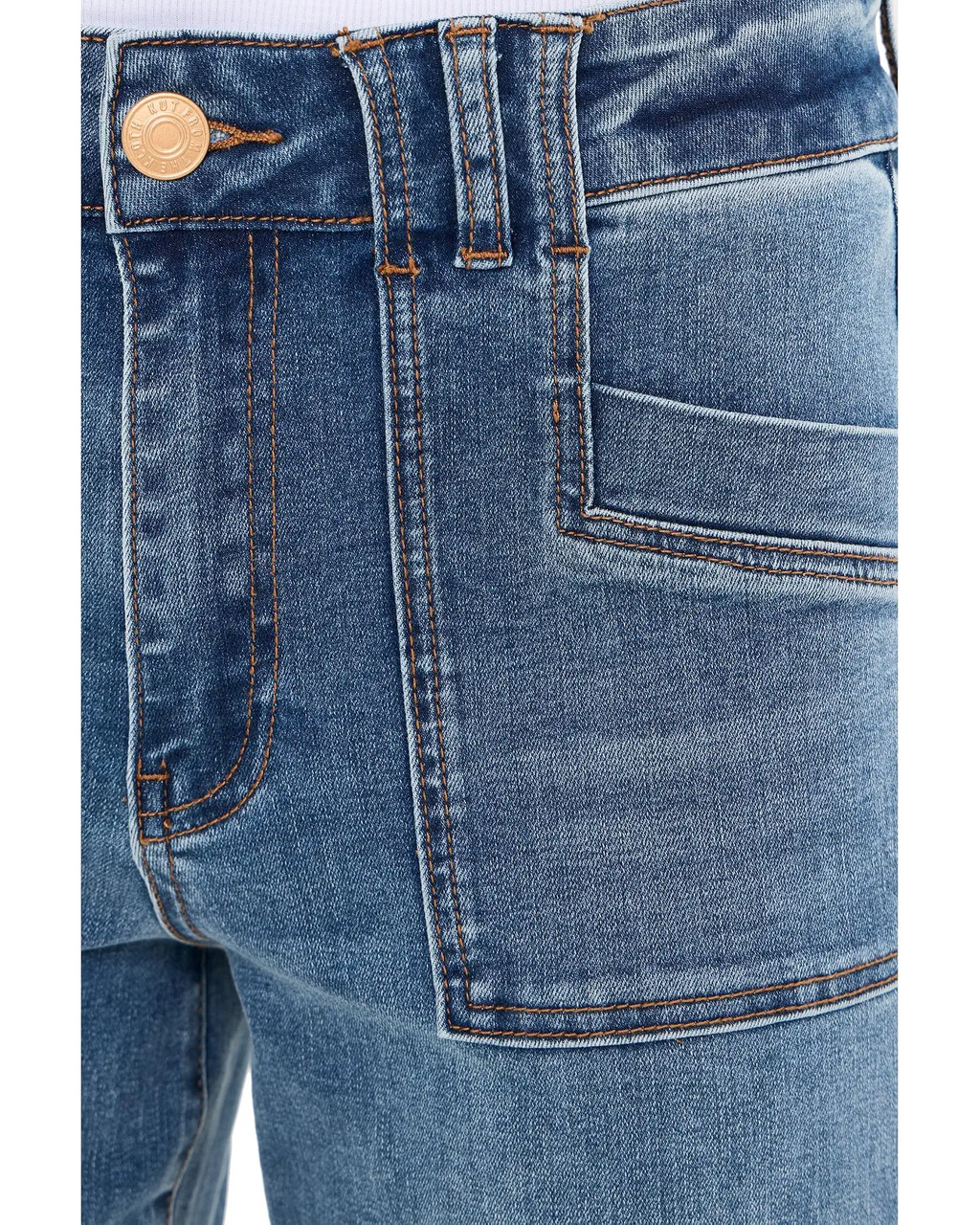 Kut  Stella Highrise Flare Denim- Wish