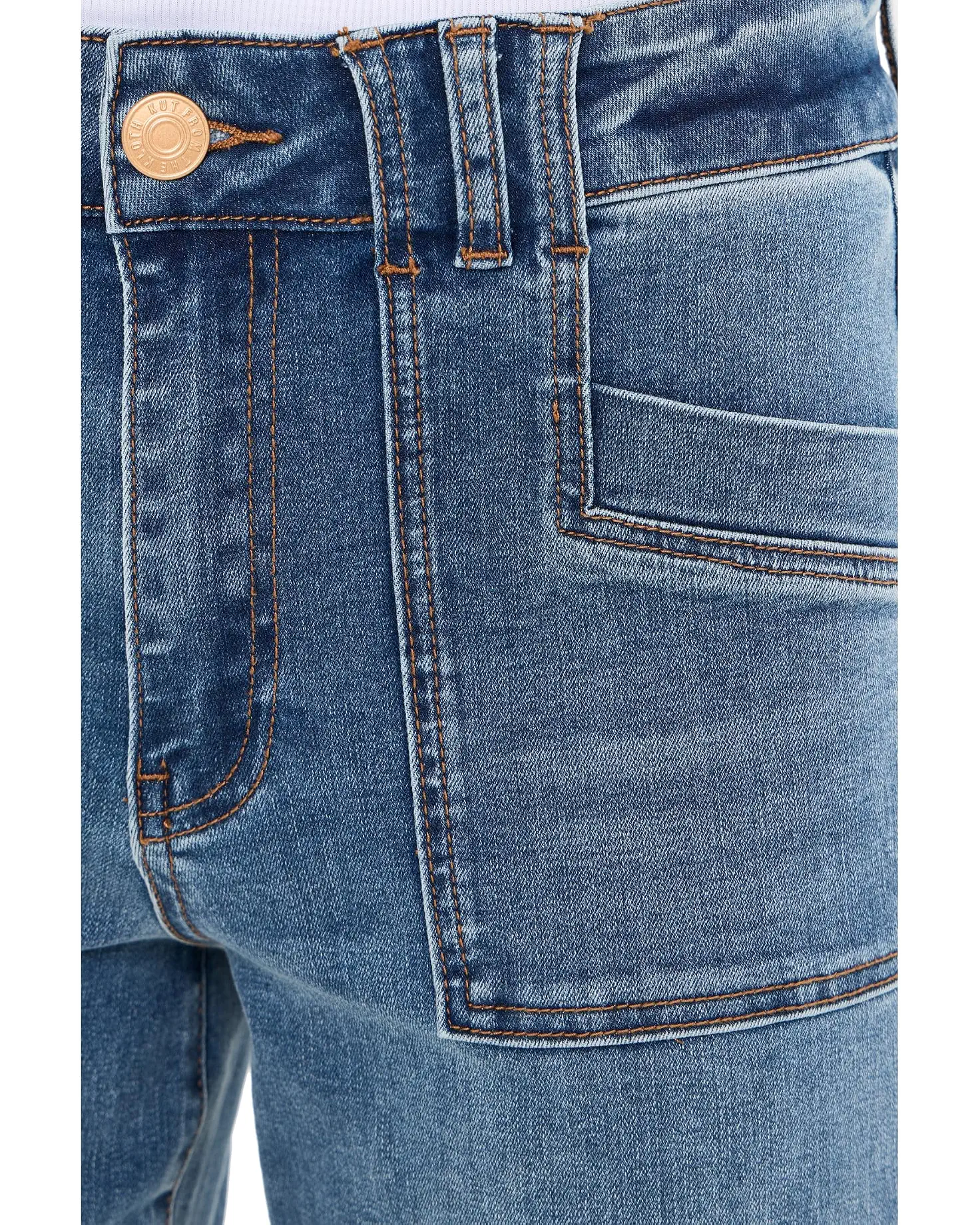 Kut  Stella Highrise Flare Denim- Wish