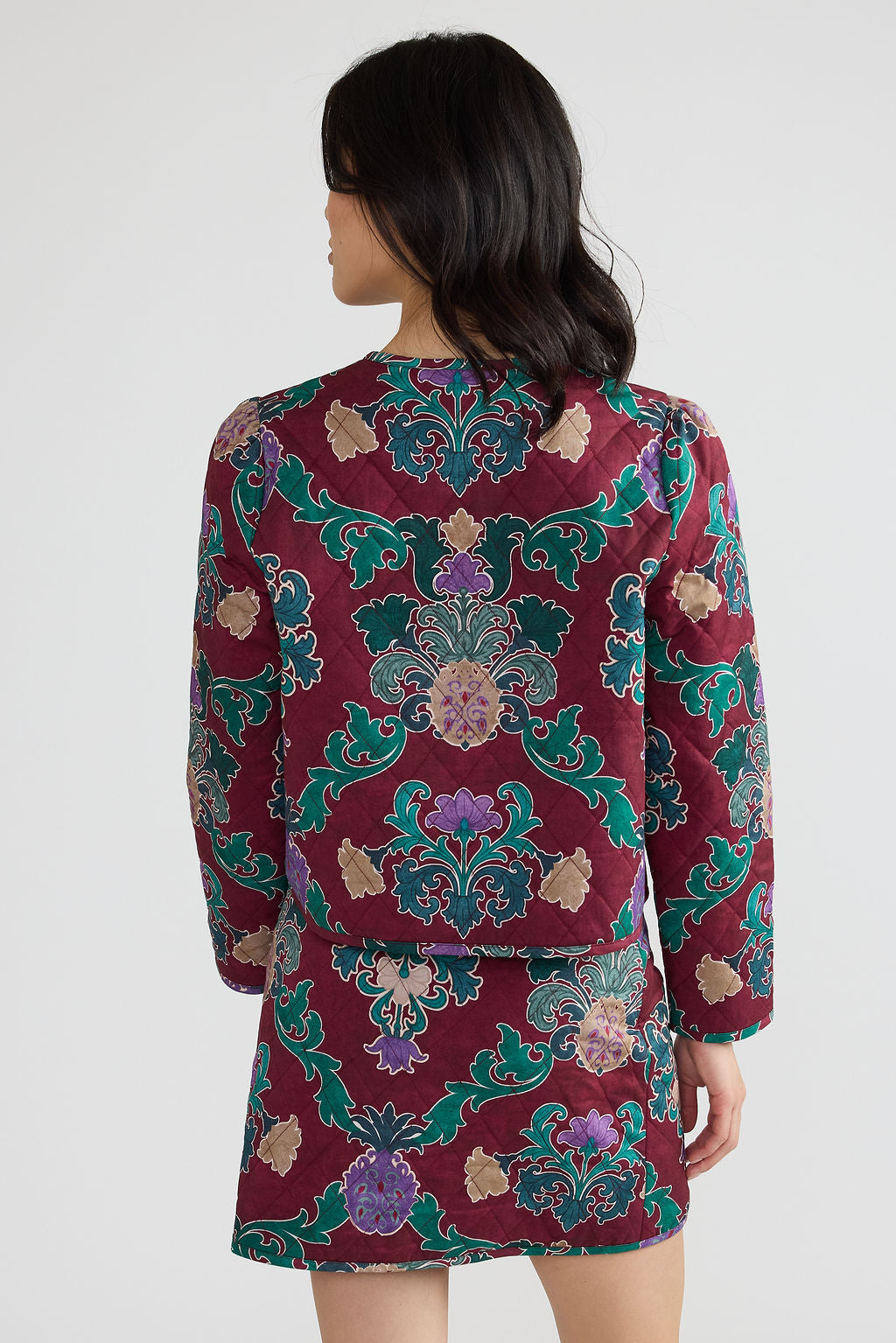 Double A Hazel Jacket- Damask