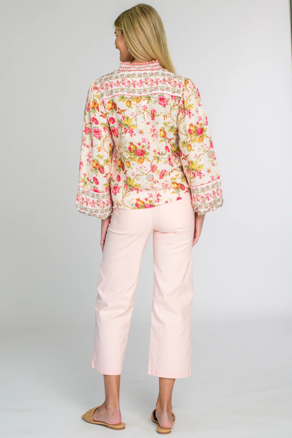 Elizabeth James Emily Top- English Garden