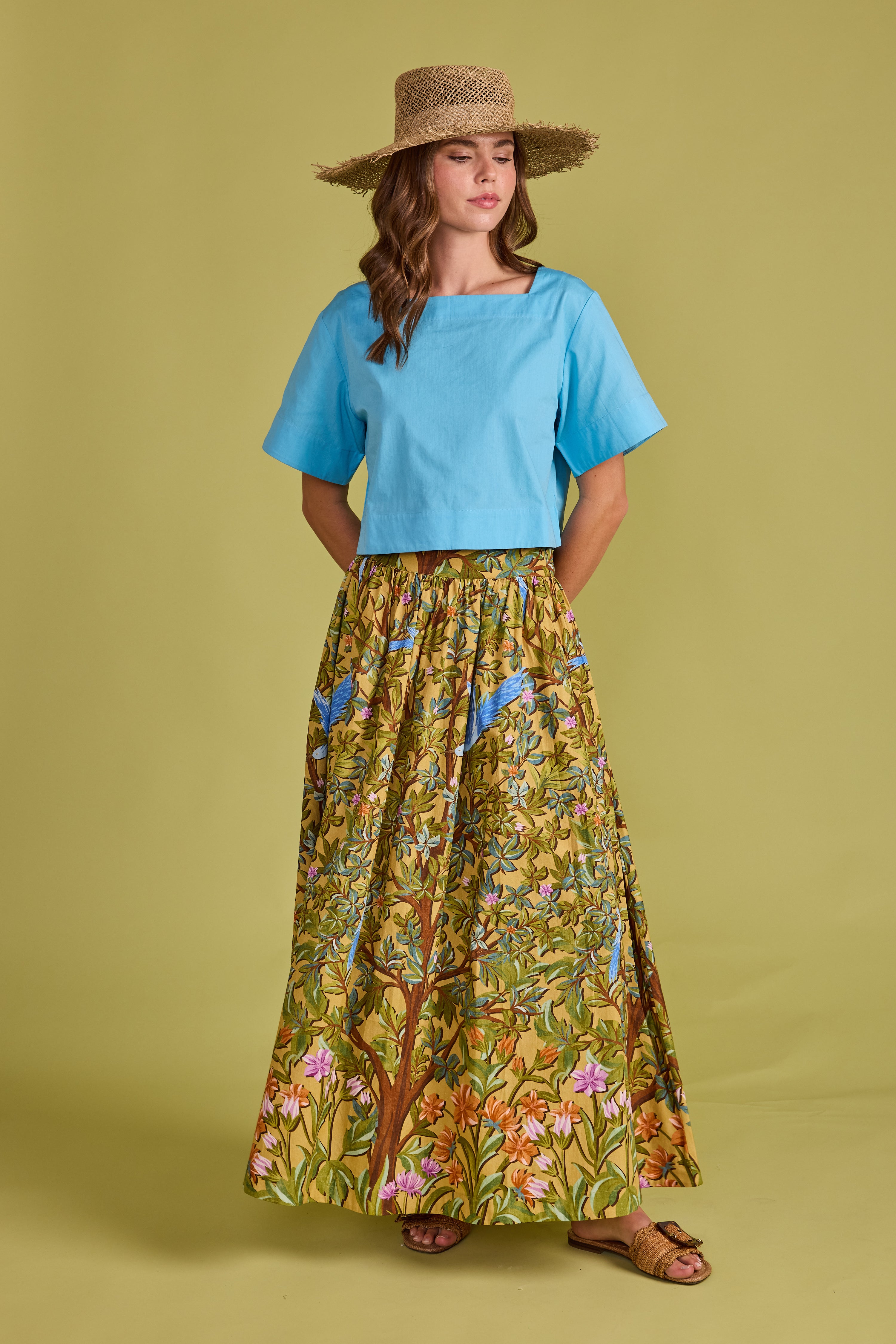 Double A Maeve Skirt Foret
