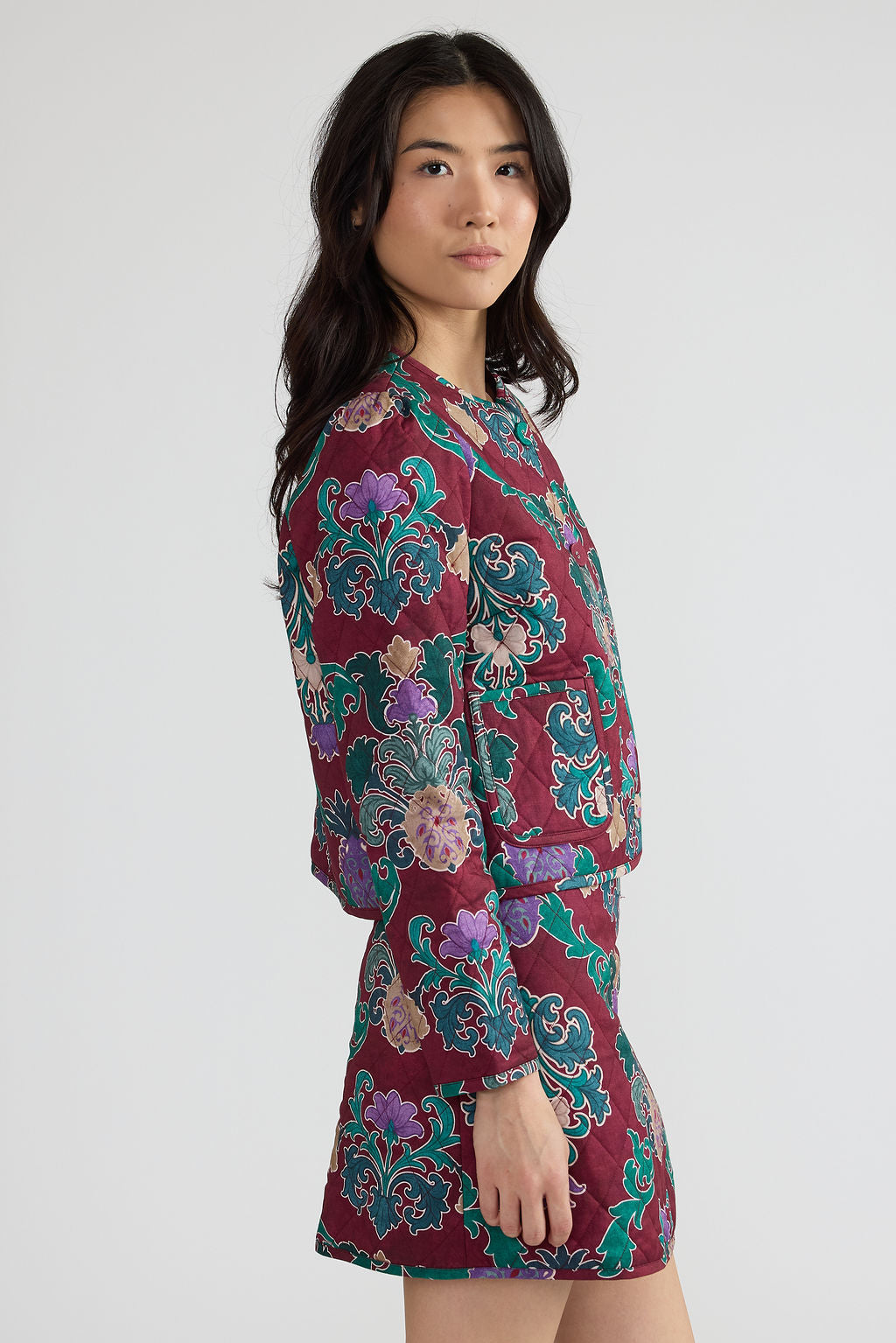 Double A Hazel Jacket- Damask